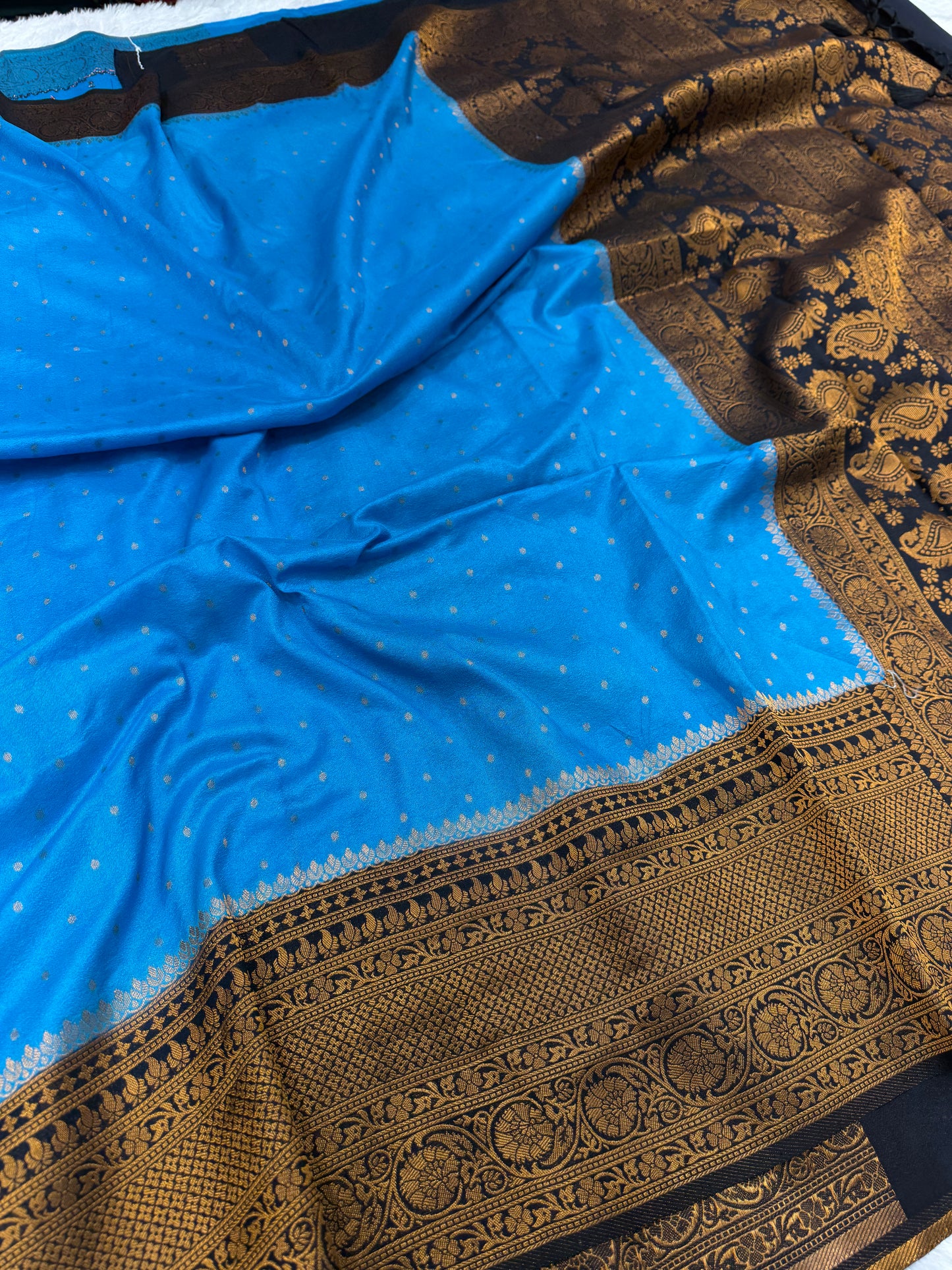 Banarasi georgette silk saree