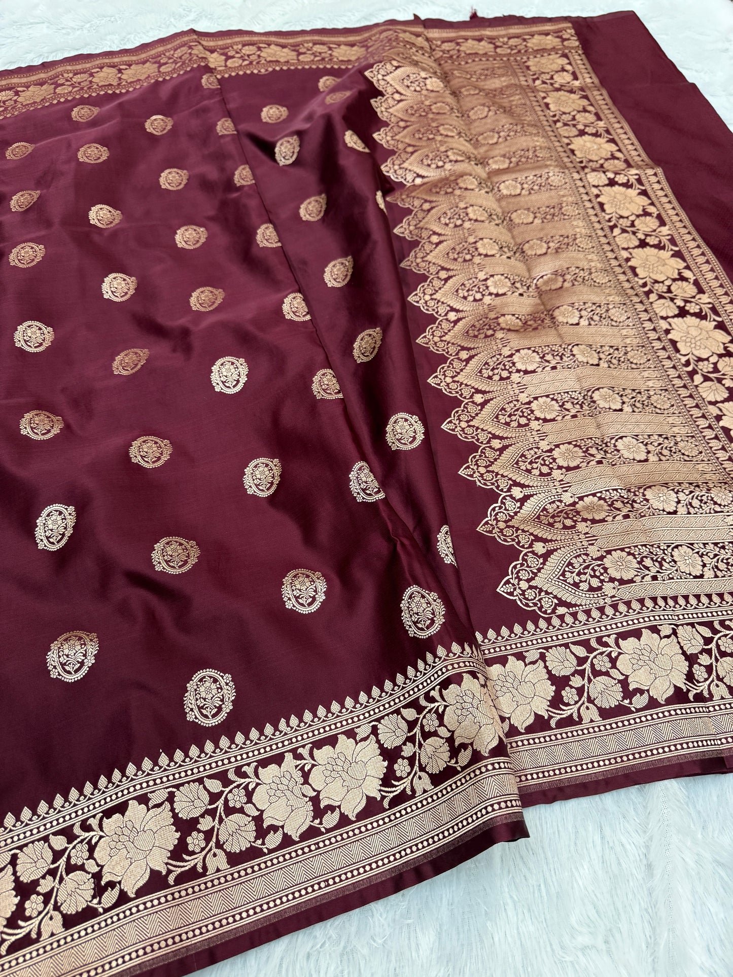 Banarasi Mashru katan silk saree MK143