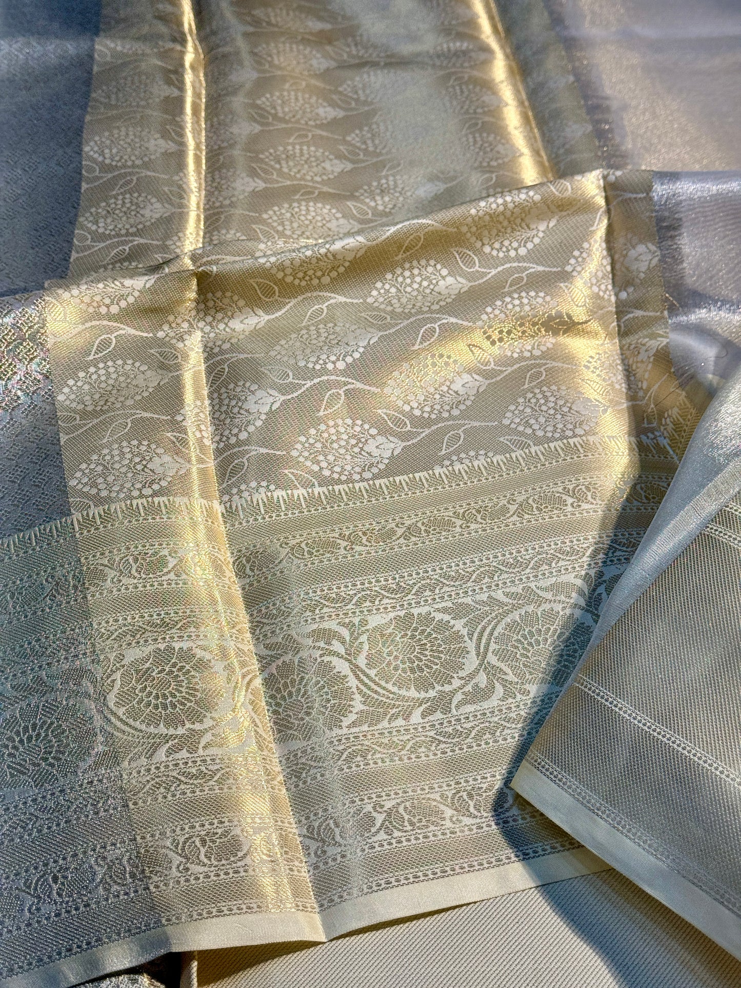 Premium Kanjivaram tissue silk saree TS107