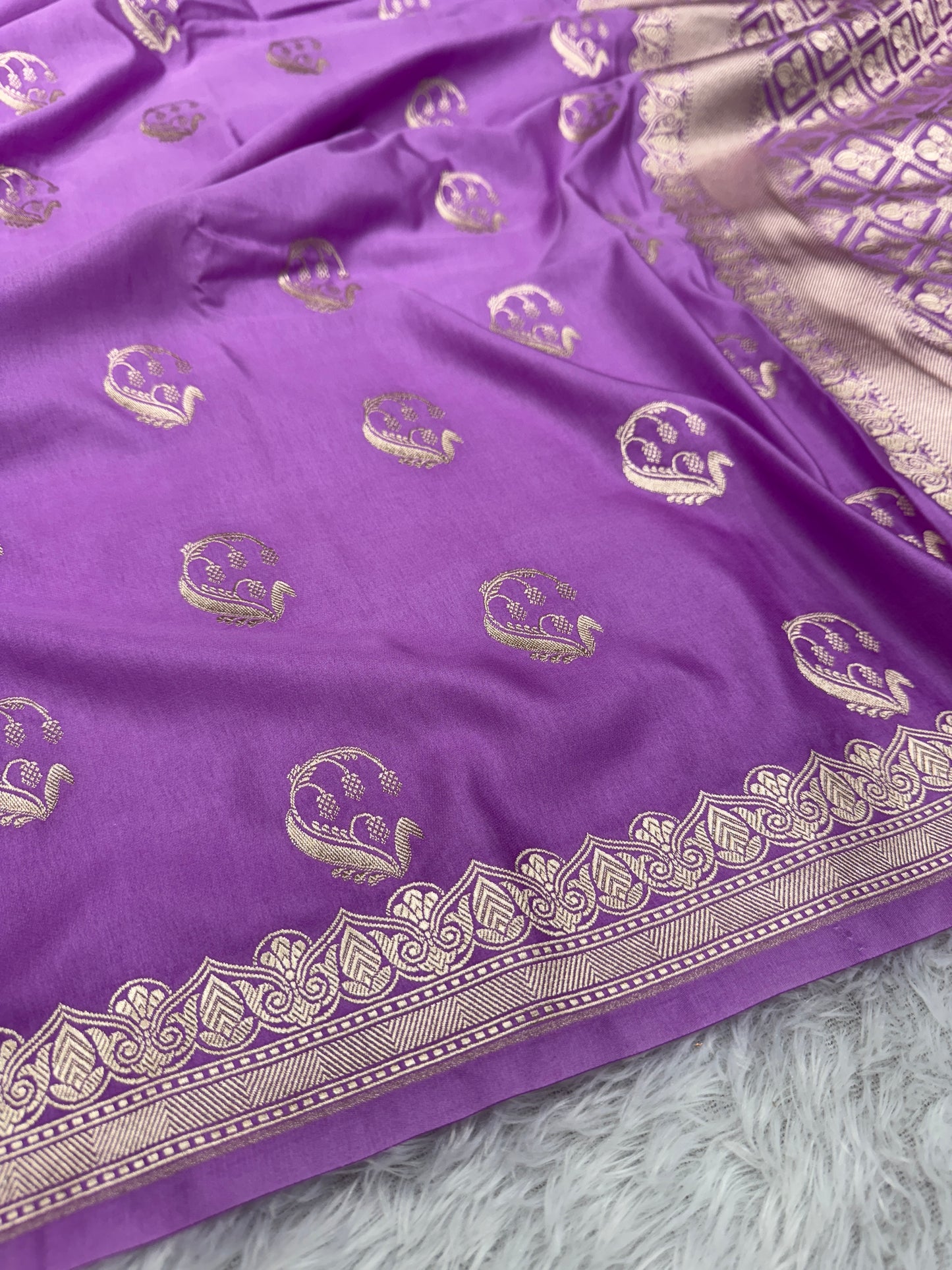 Premium Banarasi Mashru katan silk saree MK196