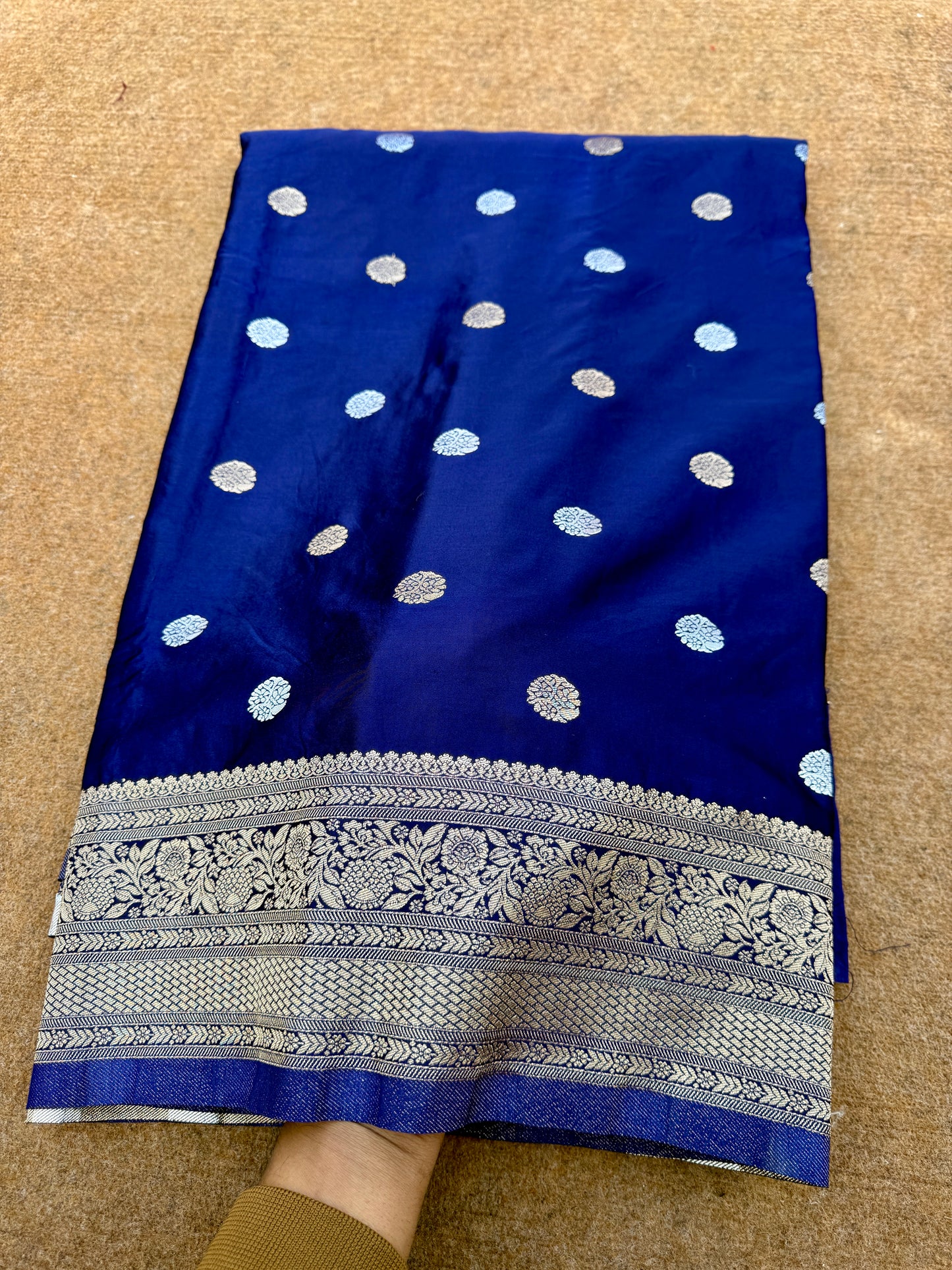 Banarasi mashru satin silk saree MS011