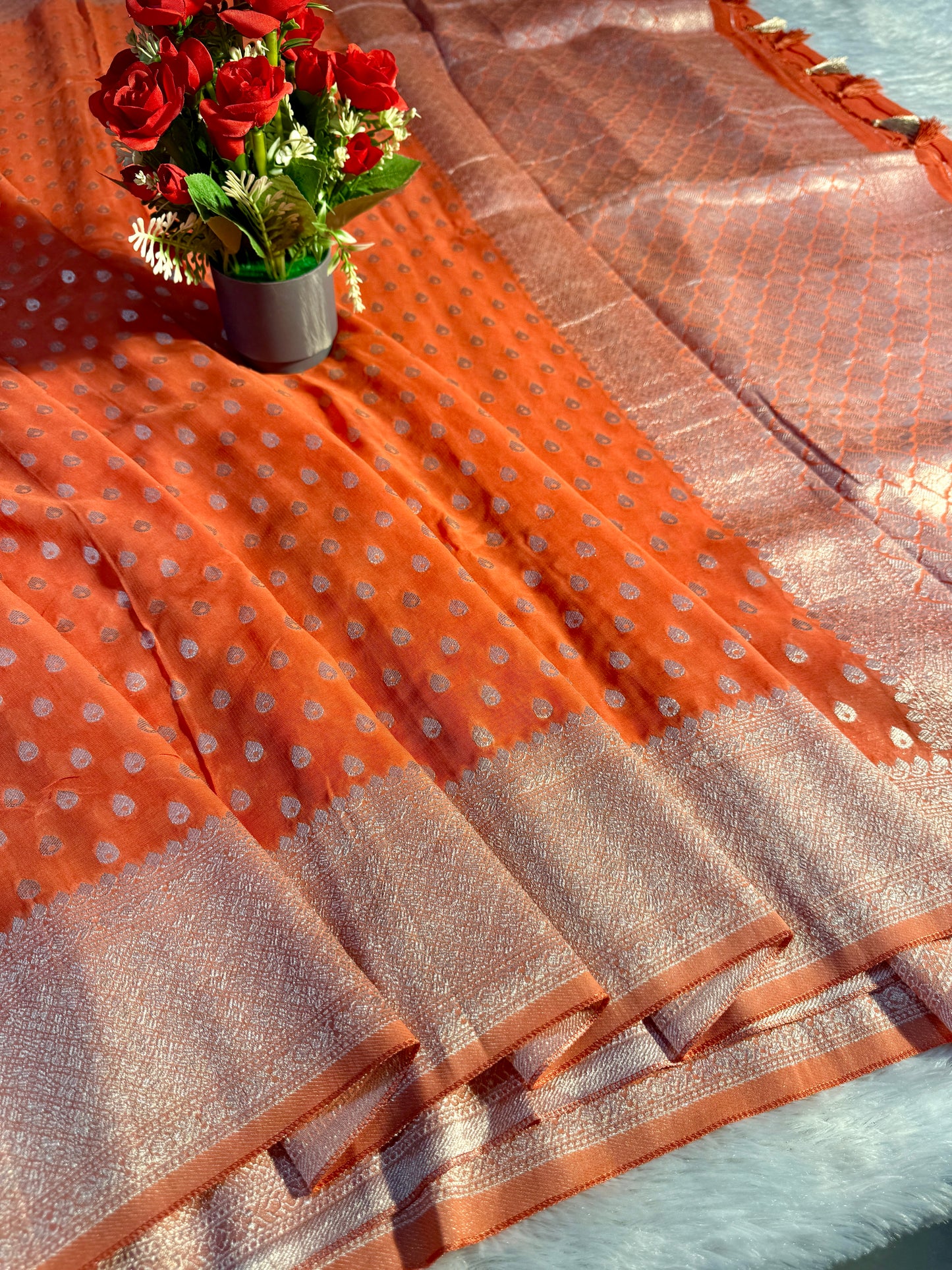 Banarasi pure viscos georgette VG101