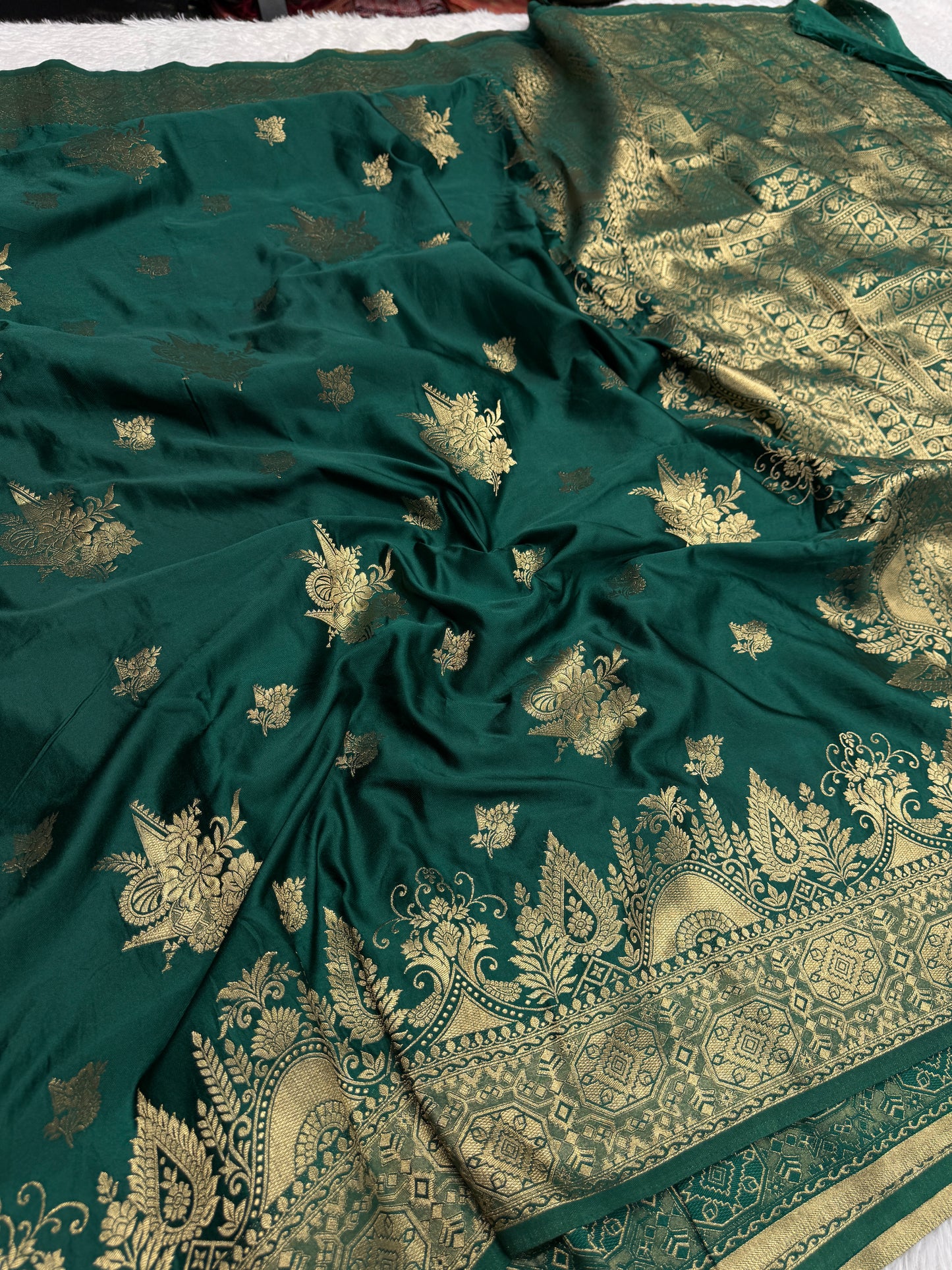 Banarasi soft katan silk saree