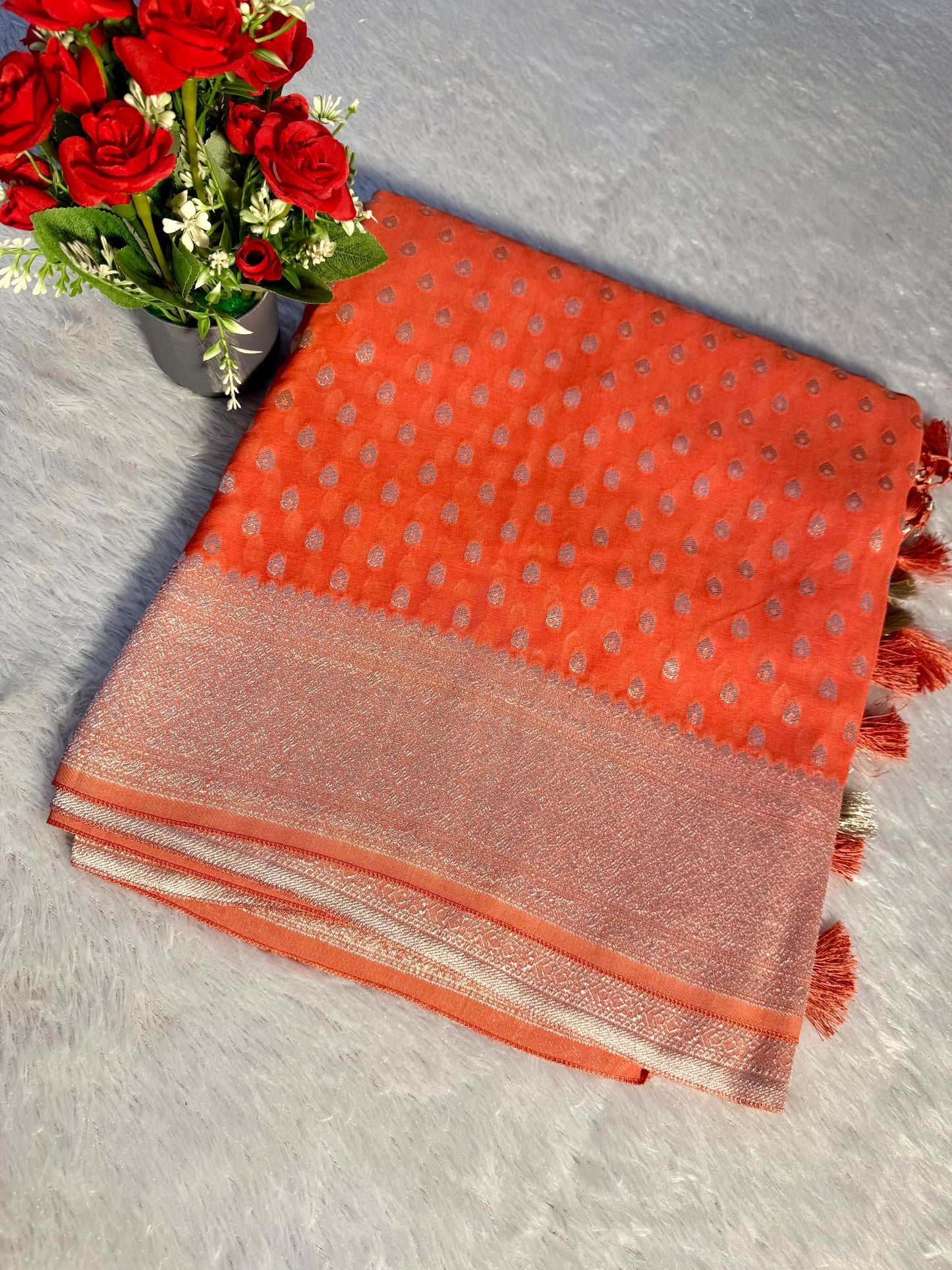 Banarasi pure viscos georgette VG101