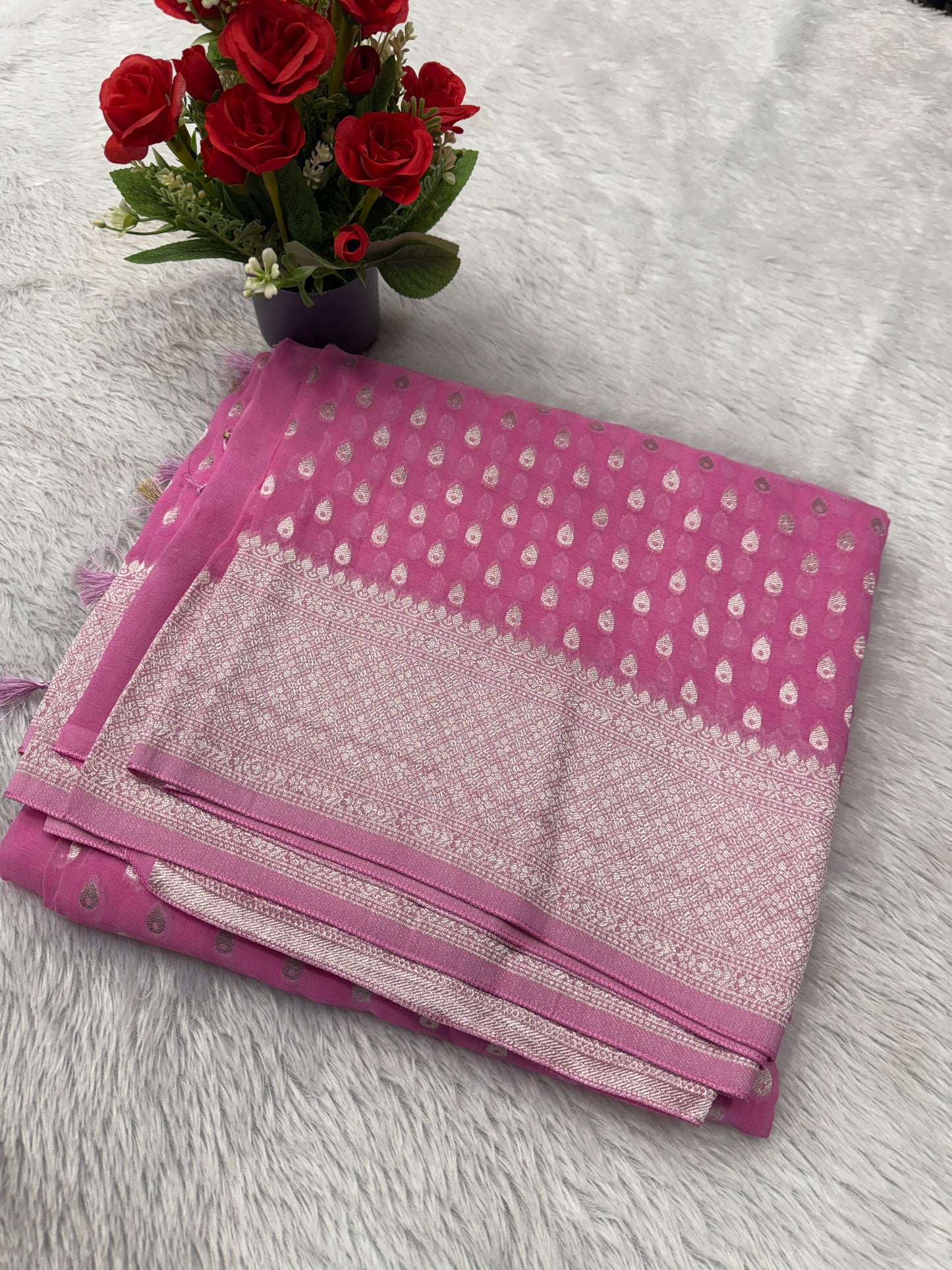 Banarasi pure viscos georgette VG101