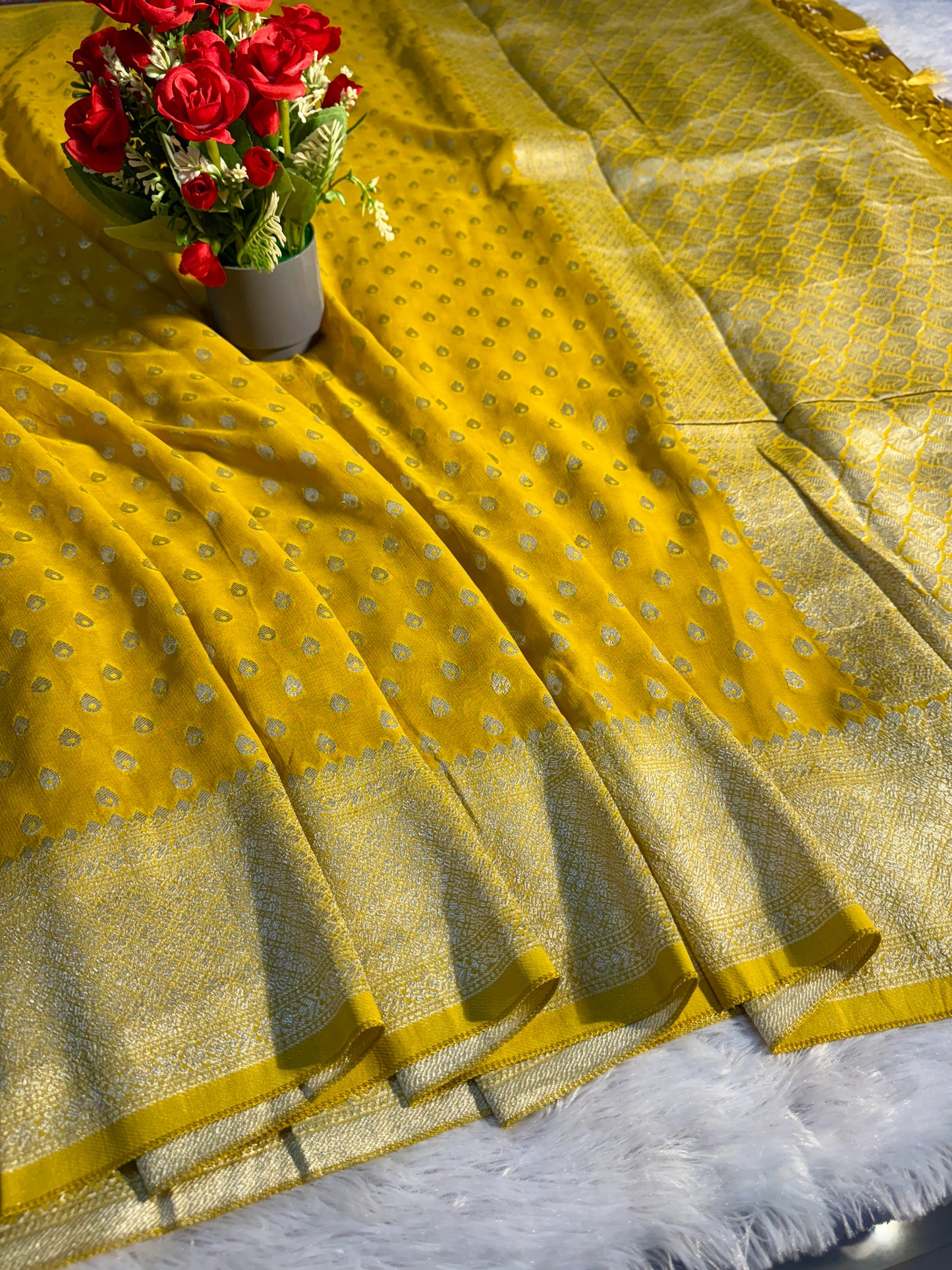 Banarasi pure viscos georgette VG101