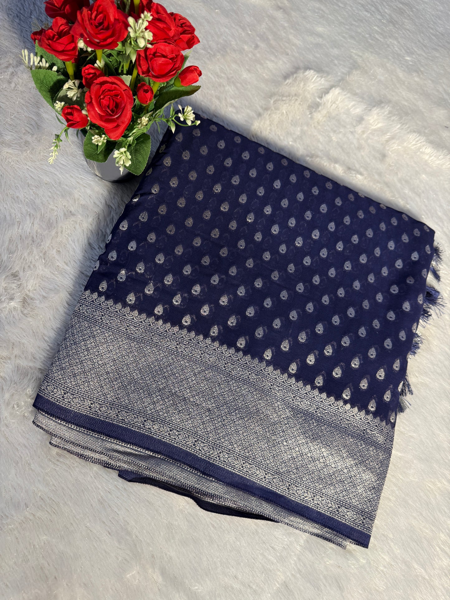 Banarasi pure viscos georgette VG101