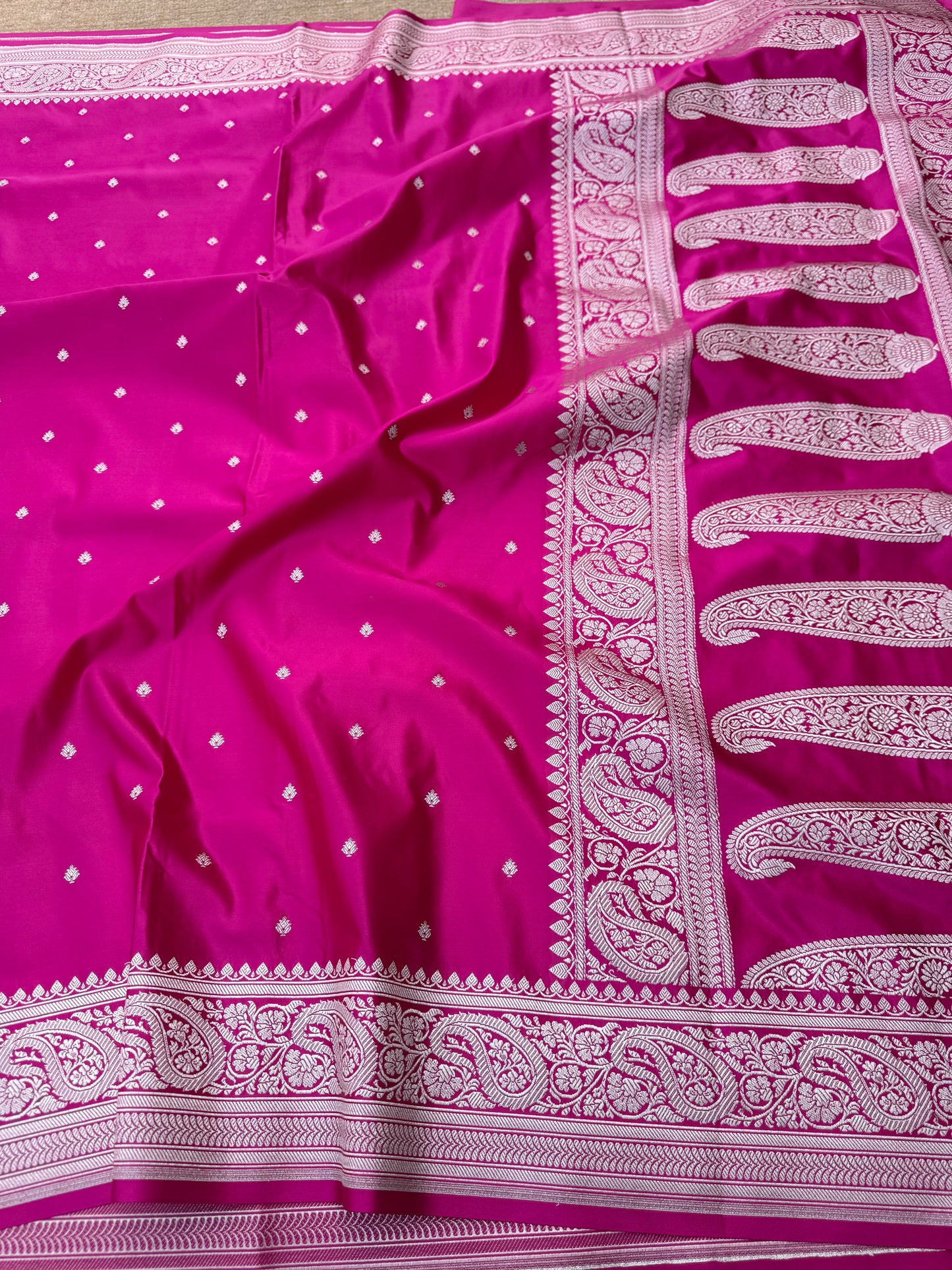 Banarasi mashru katan silk saree MK107