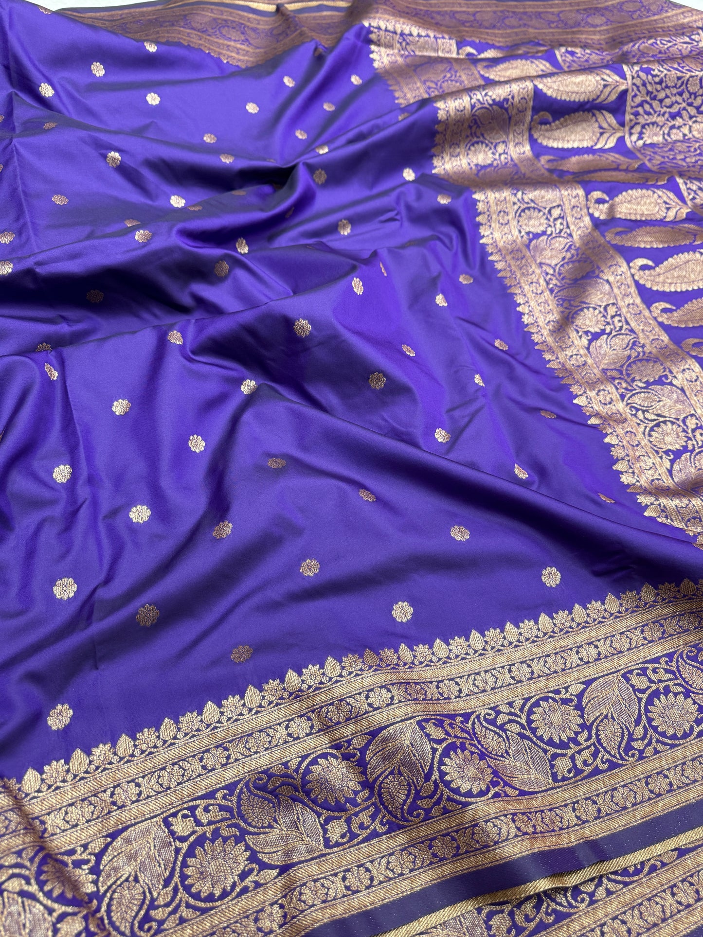 Banarasi semi katan silk saree
