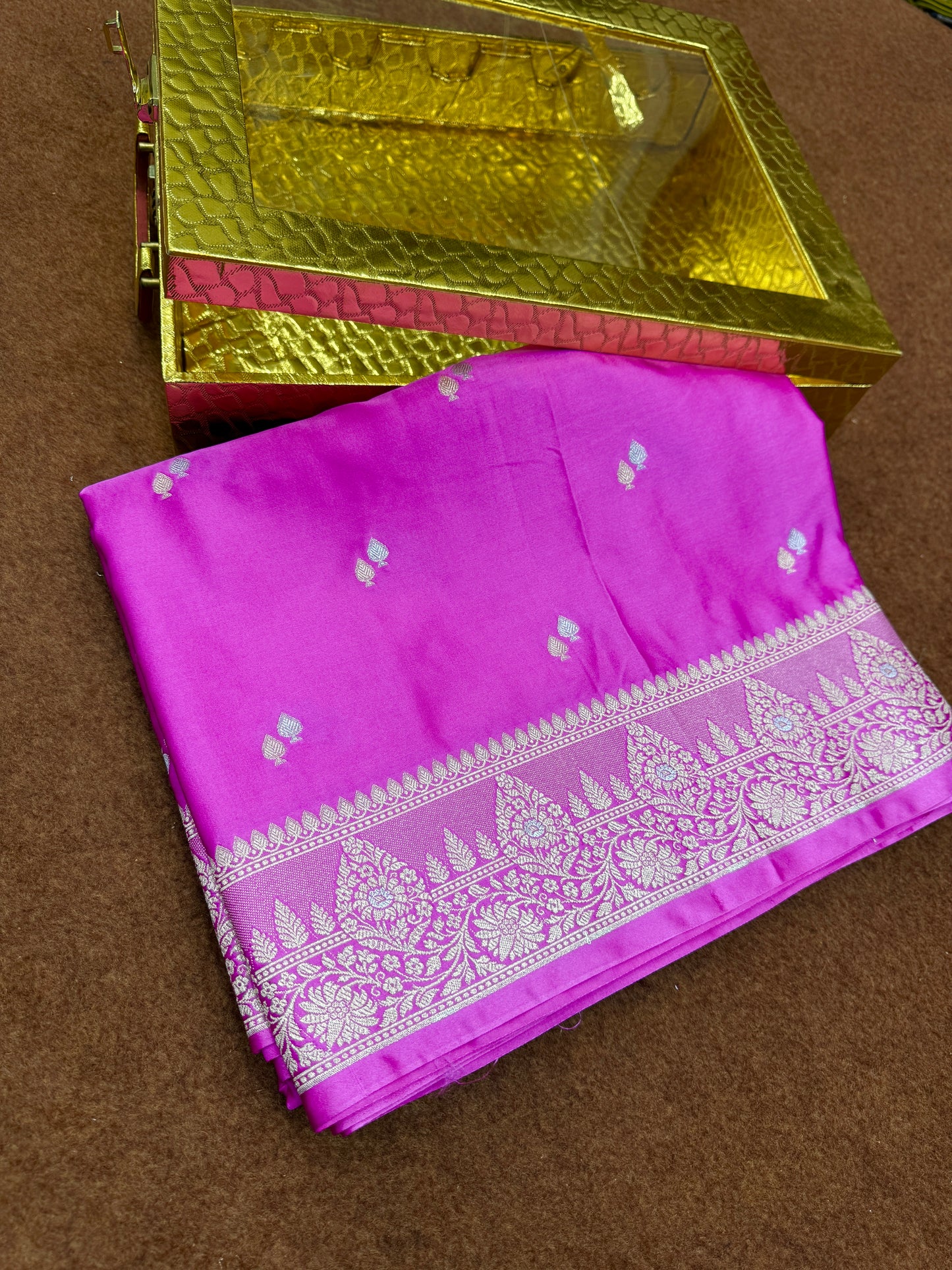 Banarasi Mashru katan silk saree MK153