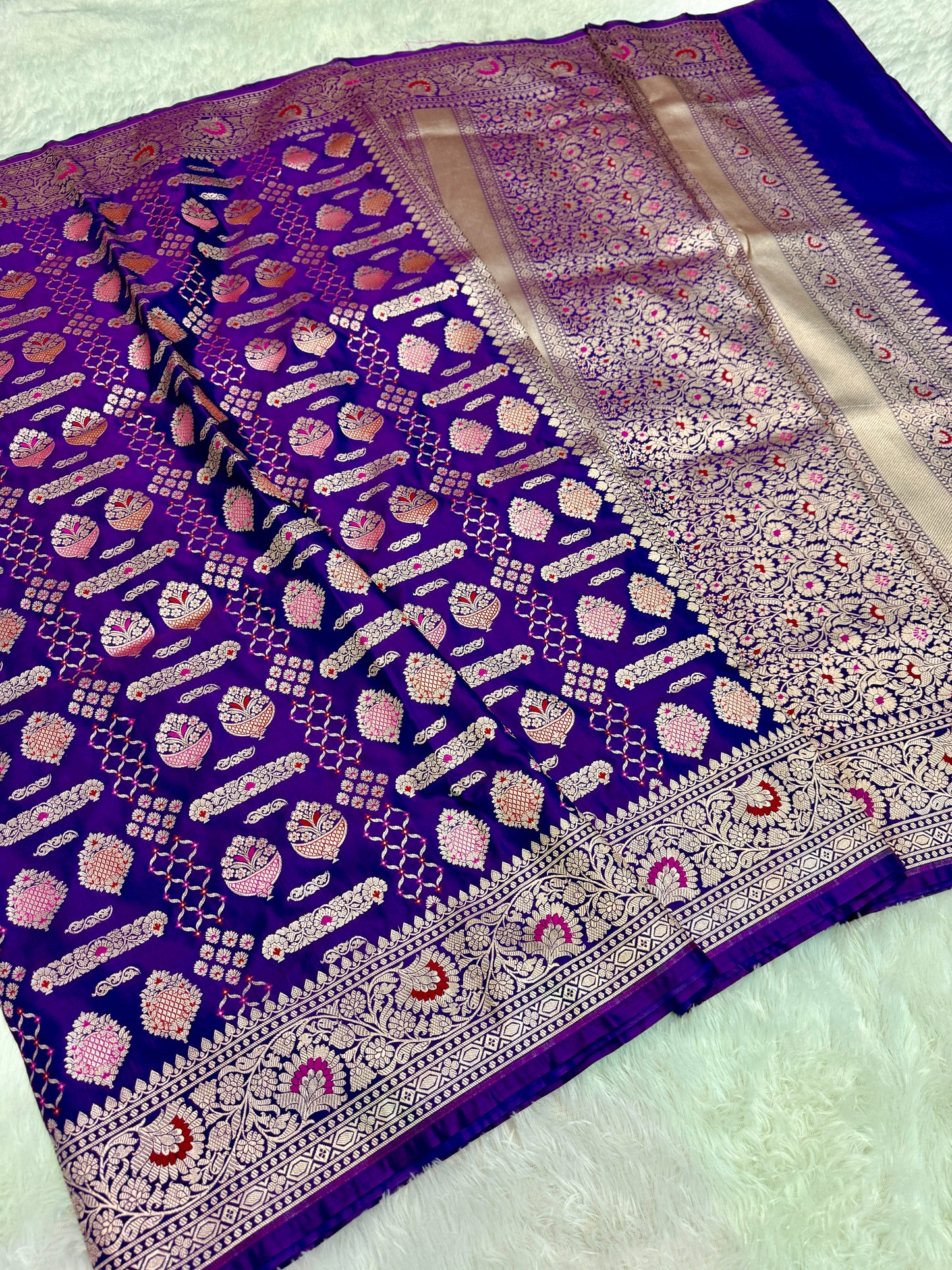 Banarasi Mashru katan silk saree MK150
