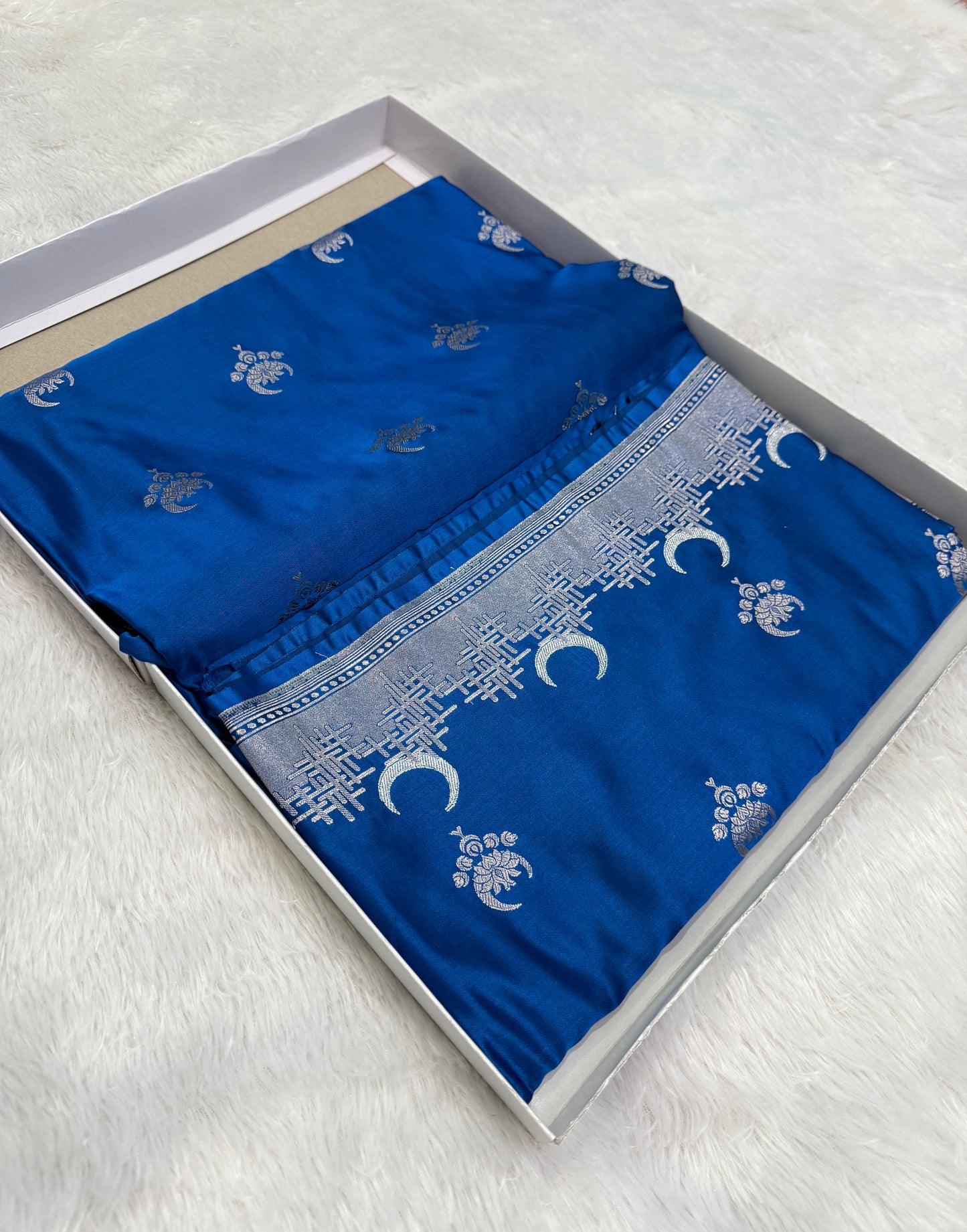 Banarasi mashru katan silk saree MK149
