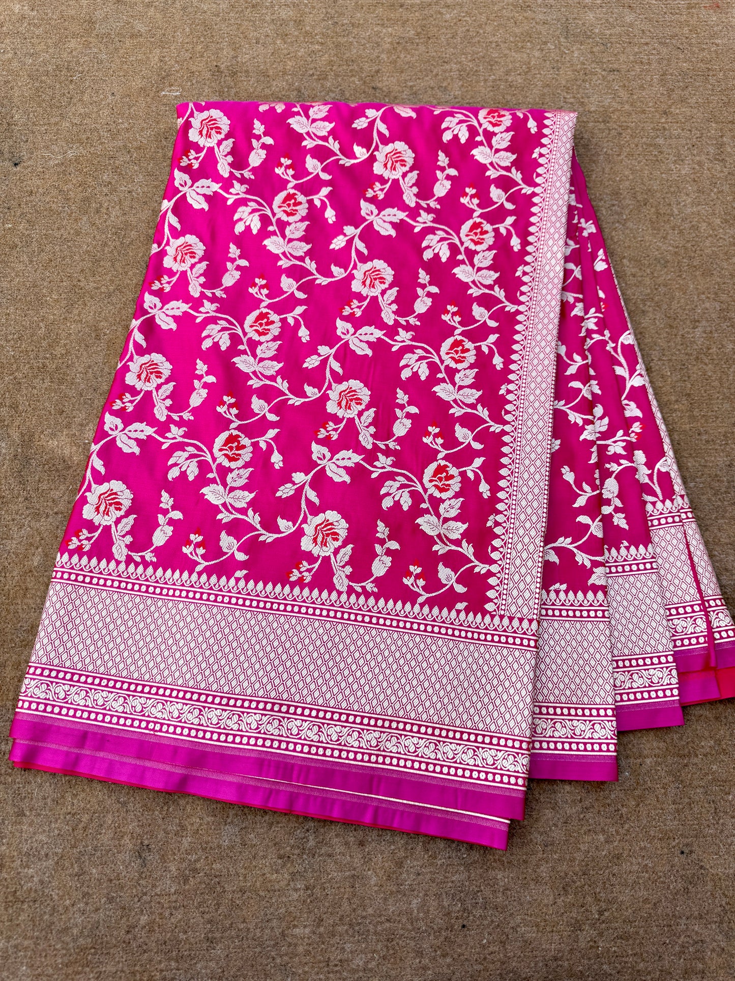 Banarasi mashru katan silk saree MK133