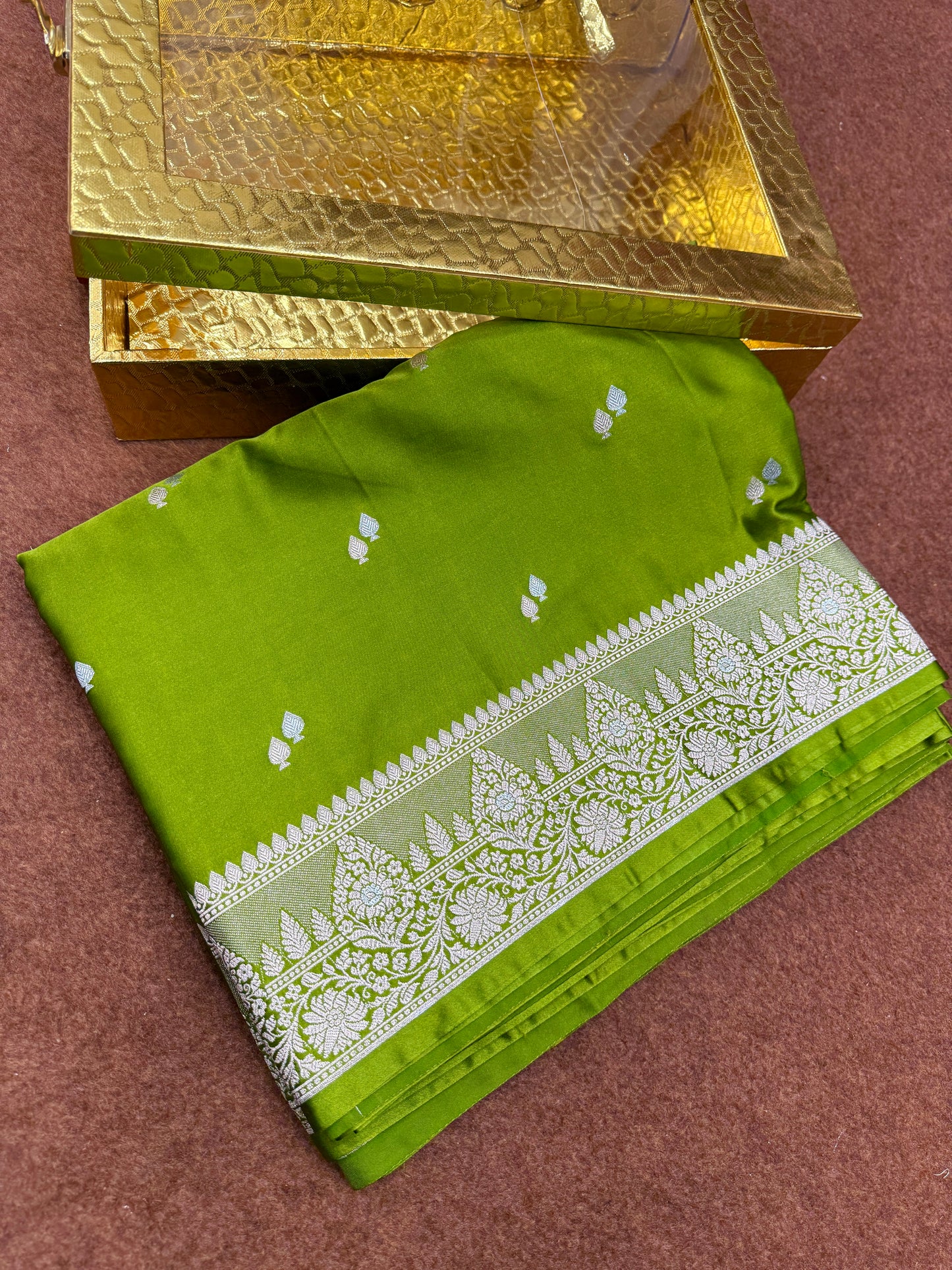 Banarasi Mashru katan silk saree MK153