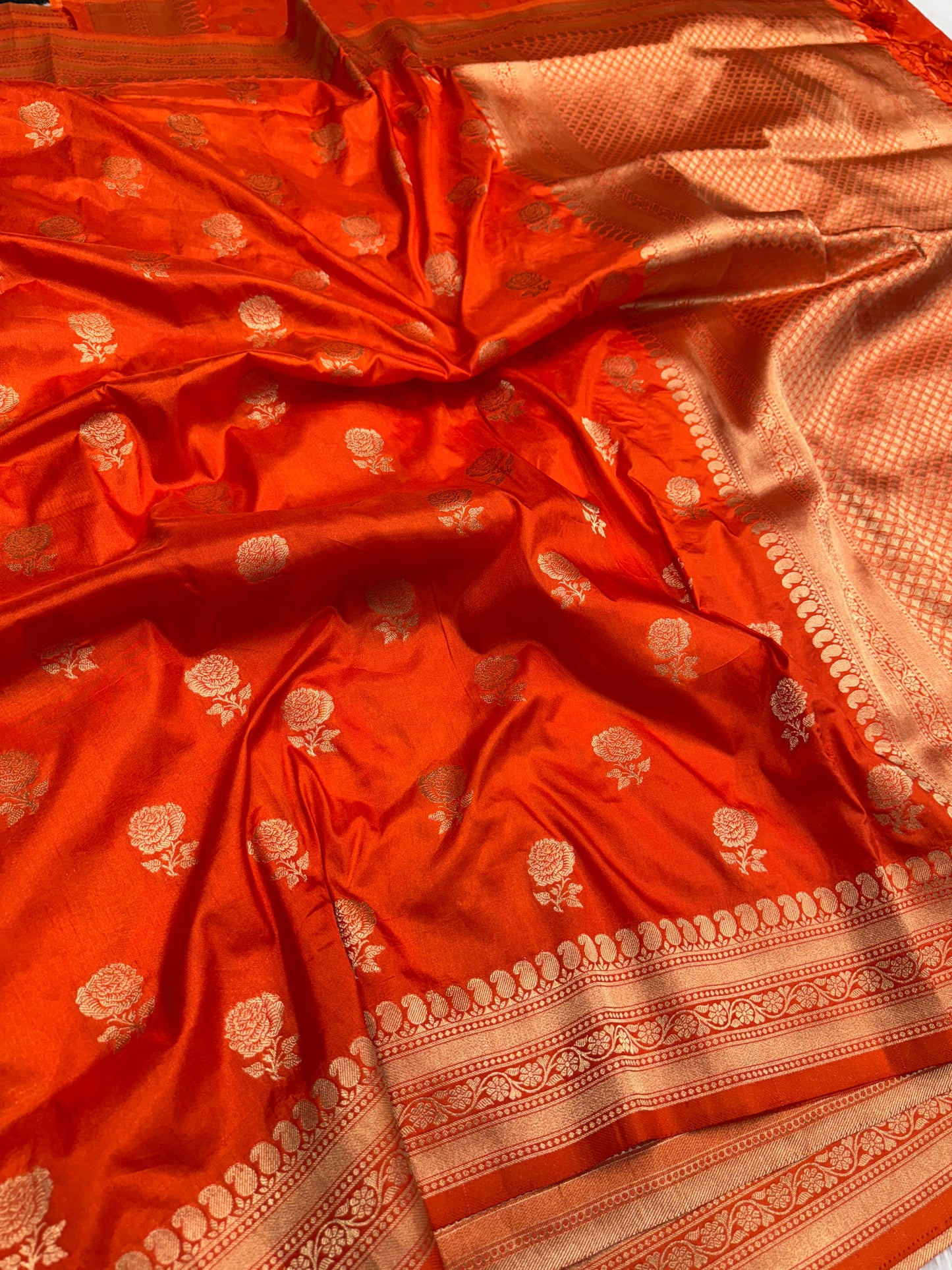 Banarasi georgette silk saree