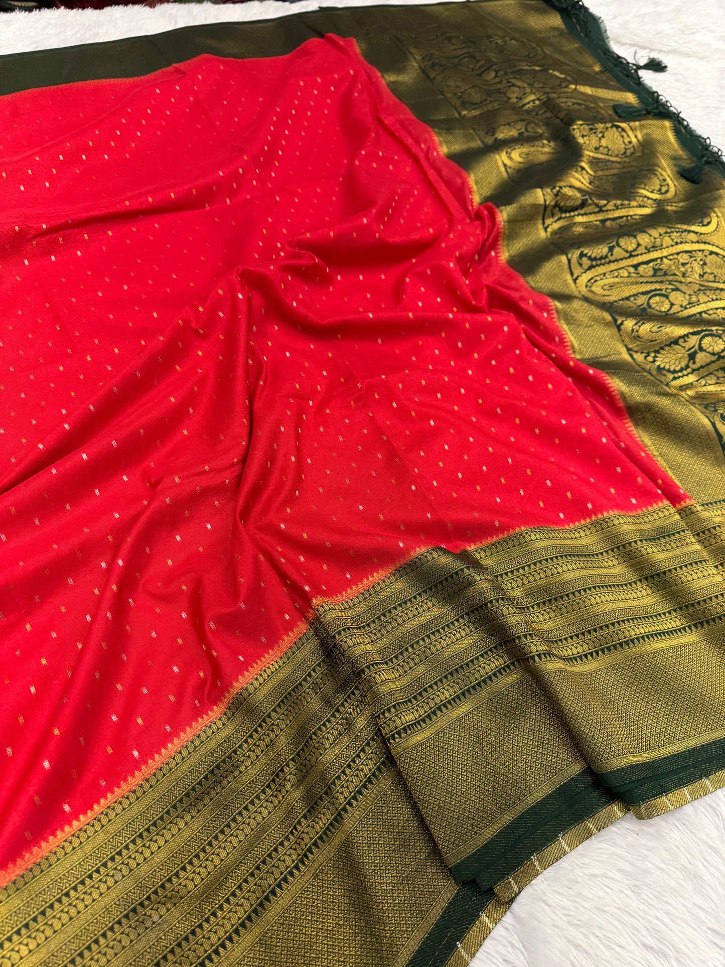 Banarasi georgette silk saree