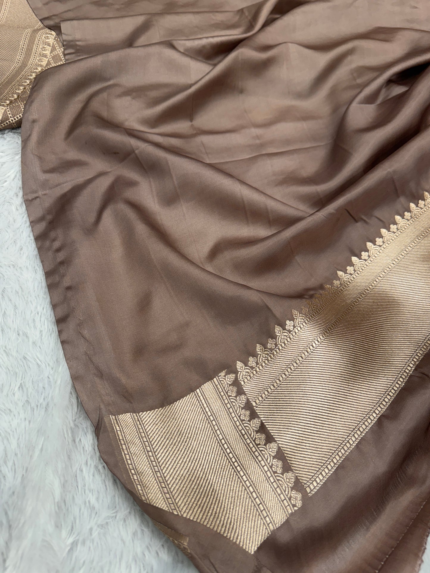Premium tilfi mina Banarasi Mashru katan silk saree MK184