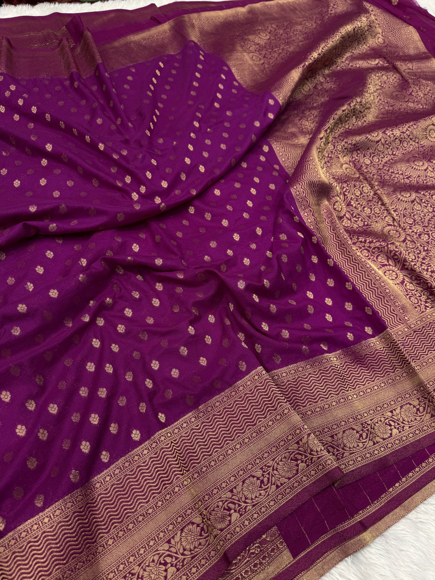 Banarasi georgette silk saree