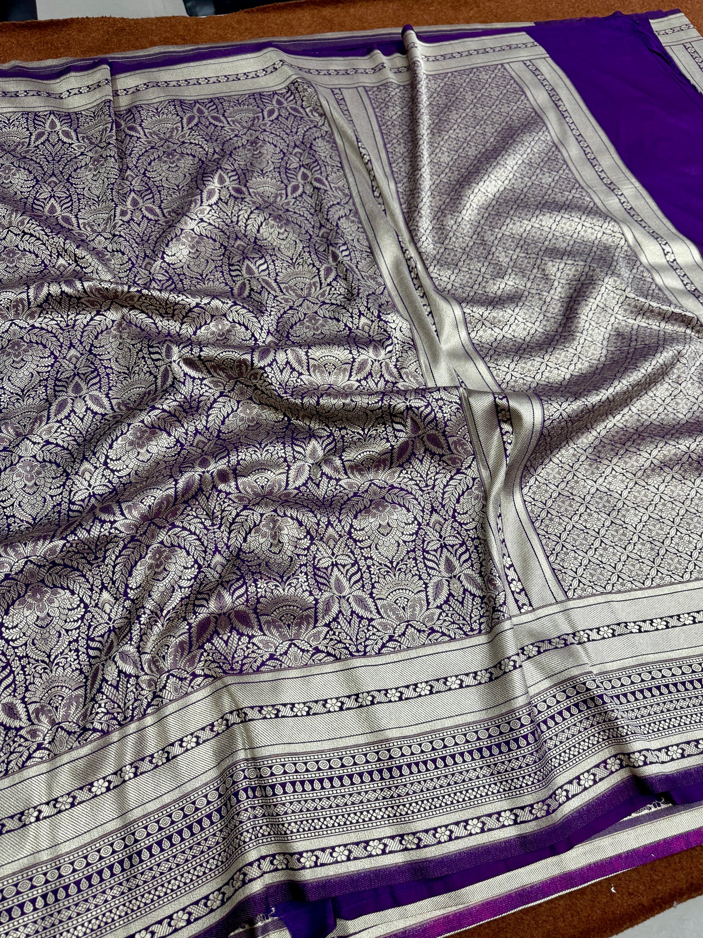 Banarasi katan brocade silk saree BB101