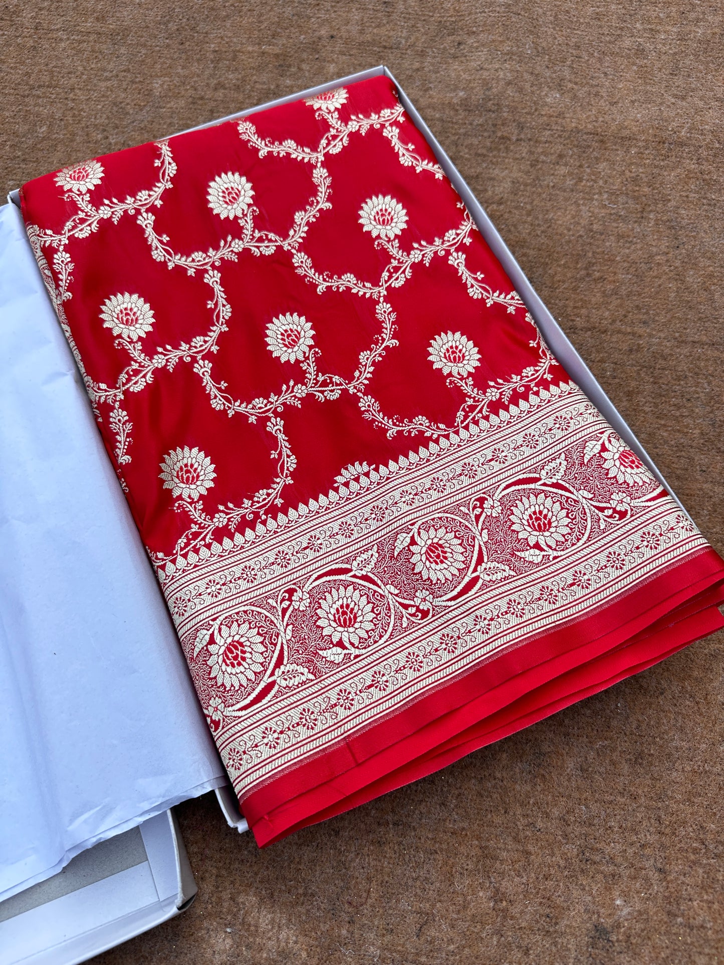 Banarasi mashru katan silk saree. KM104