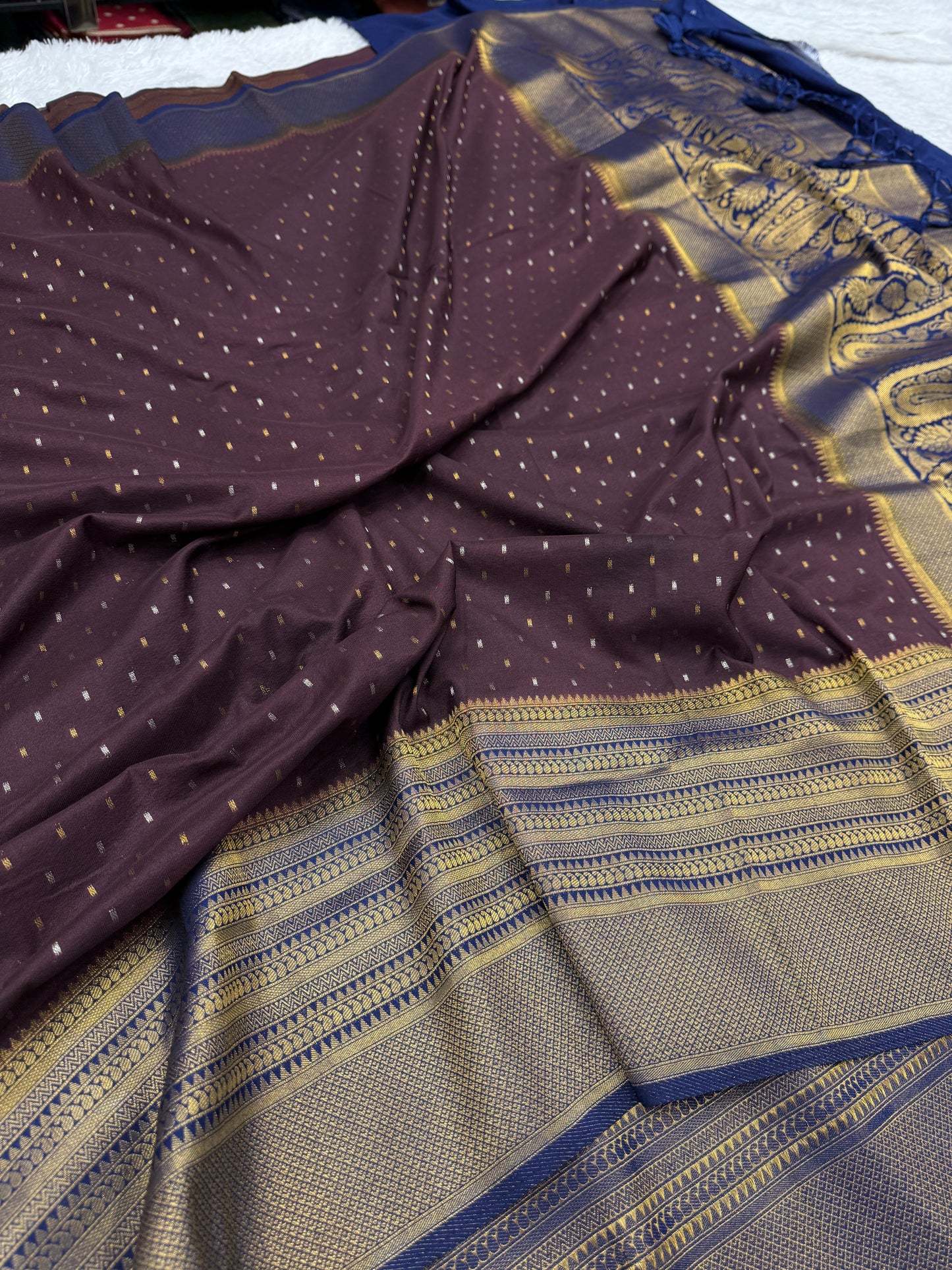 Banarasi georgette silk saree