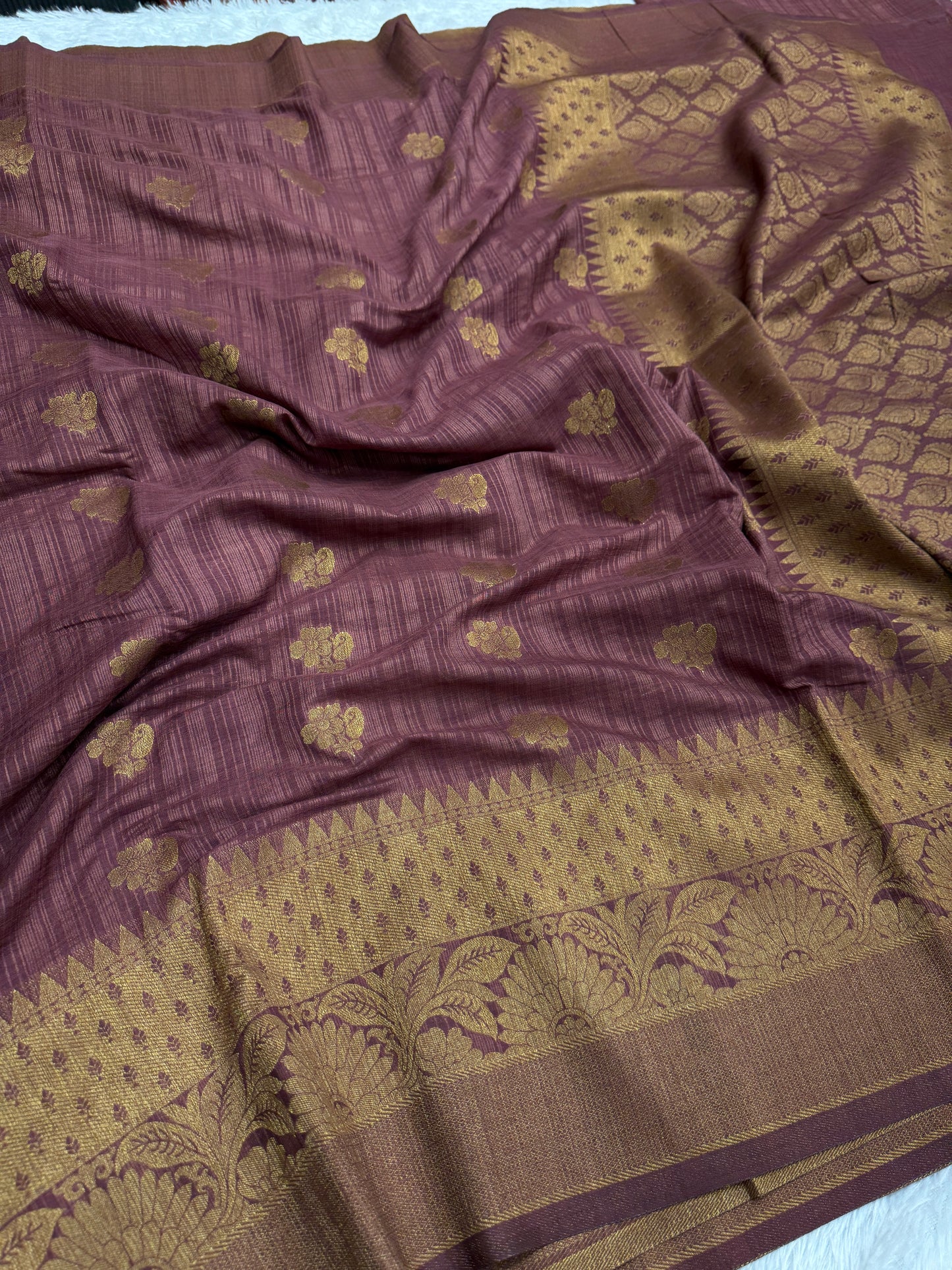 Banarasi georgette silk saree