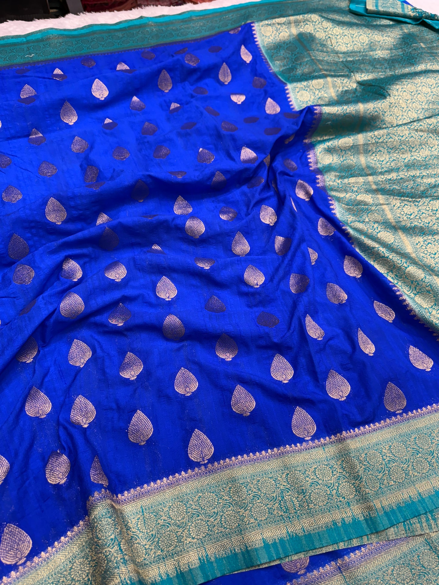 Banarasi georgette silk saree