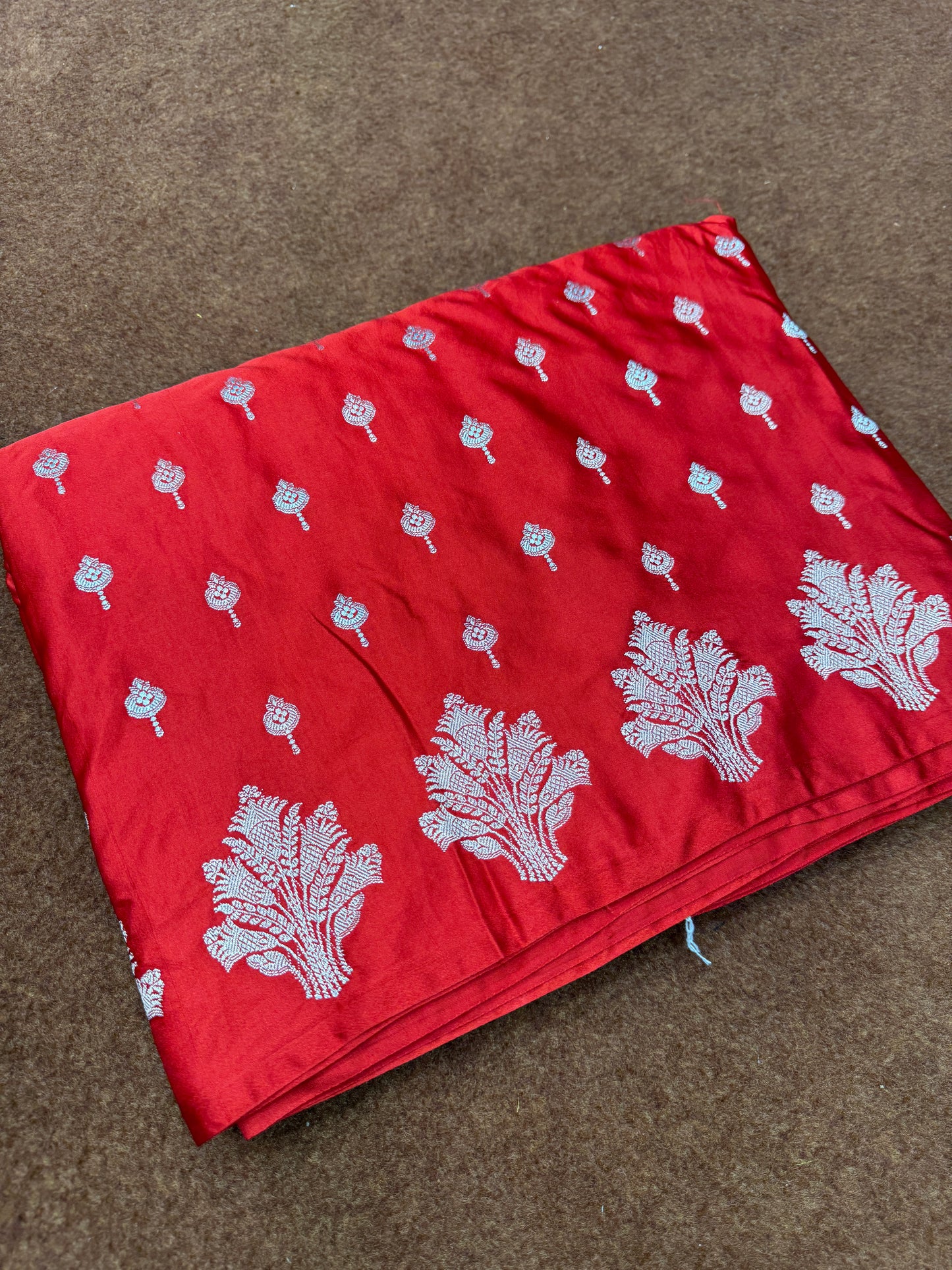 Karwa Chaut special Mashru katan silk saree MK154