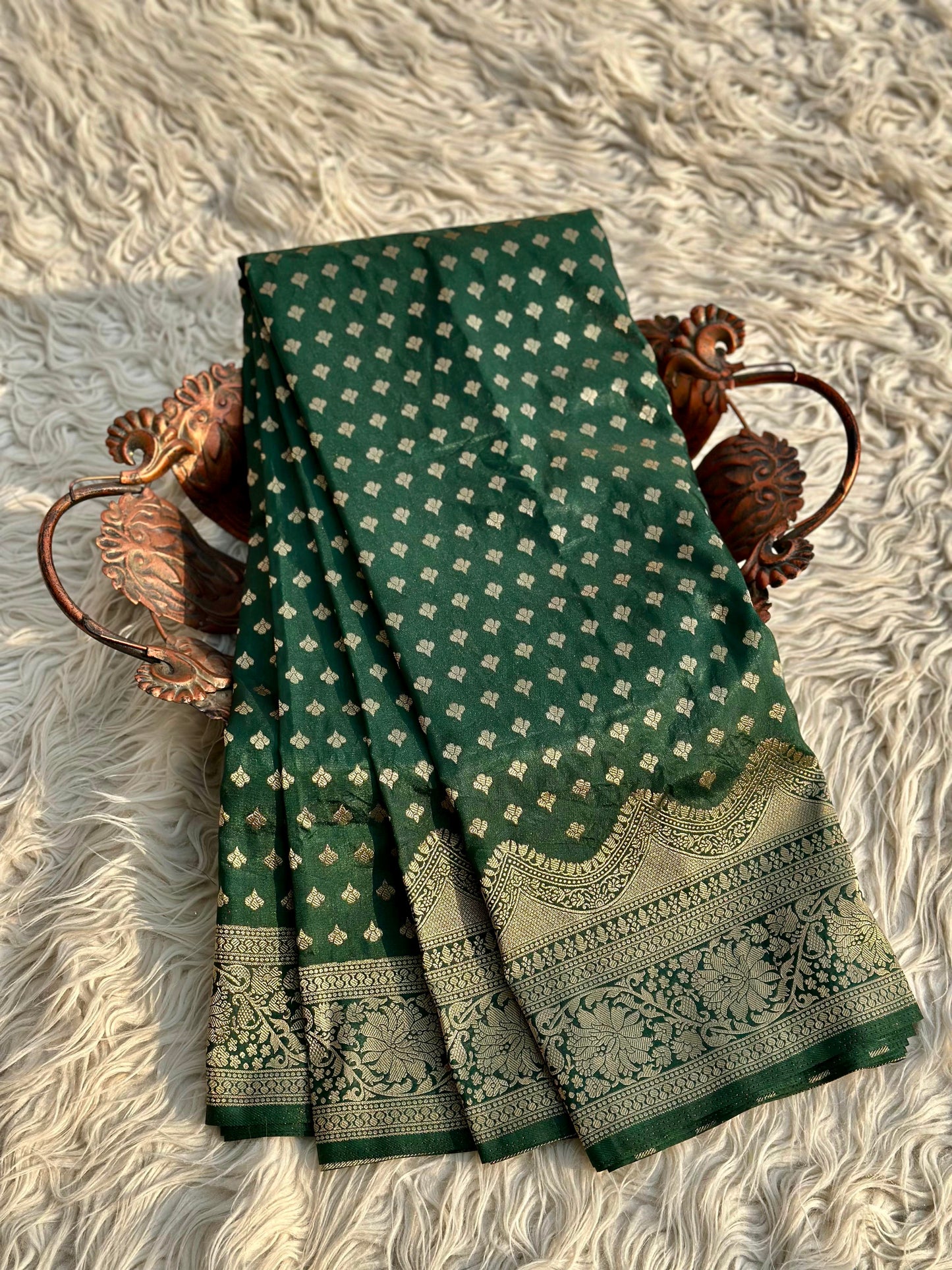 Banarasi Crep silk saree CR111