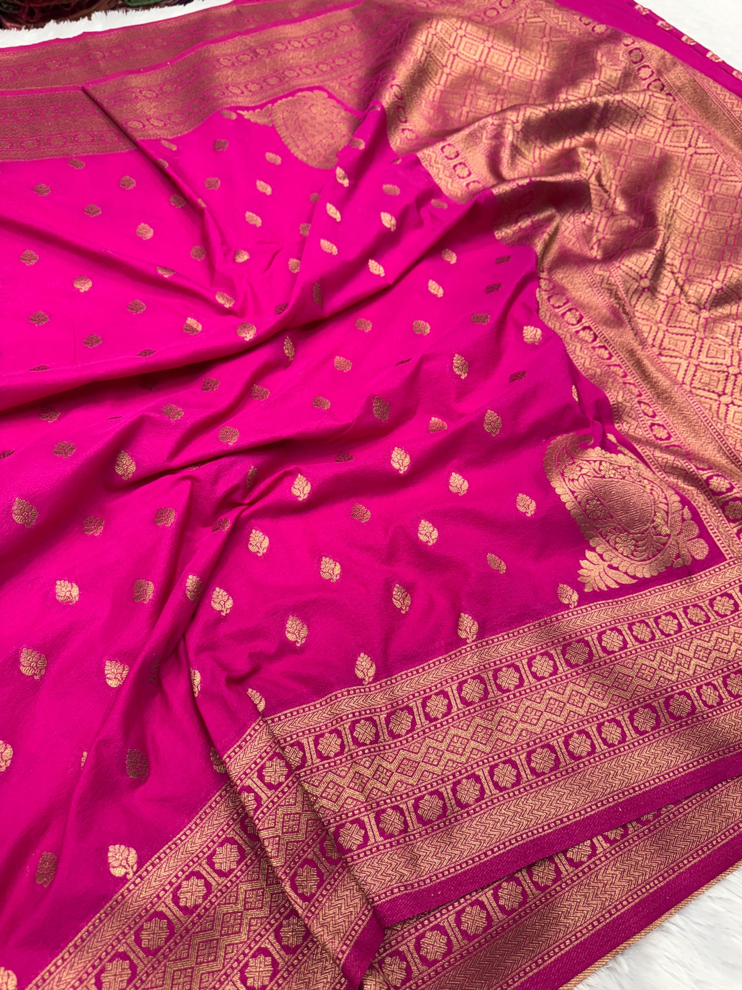 Banarasi georgette silk saree