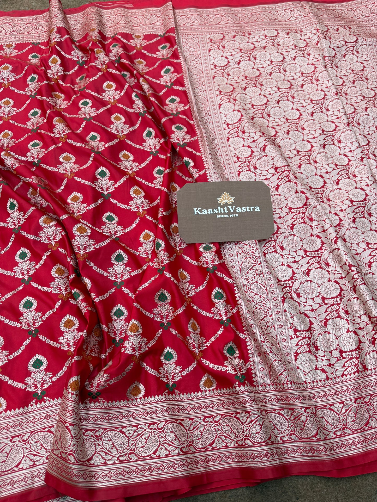 Banarasi mashru katan silk saree MK139