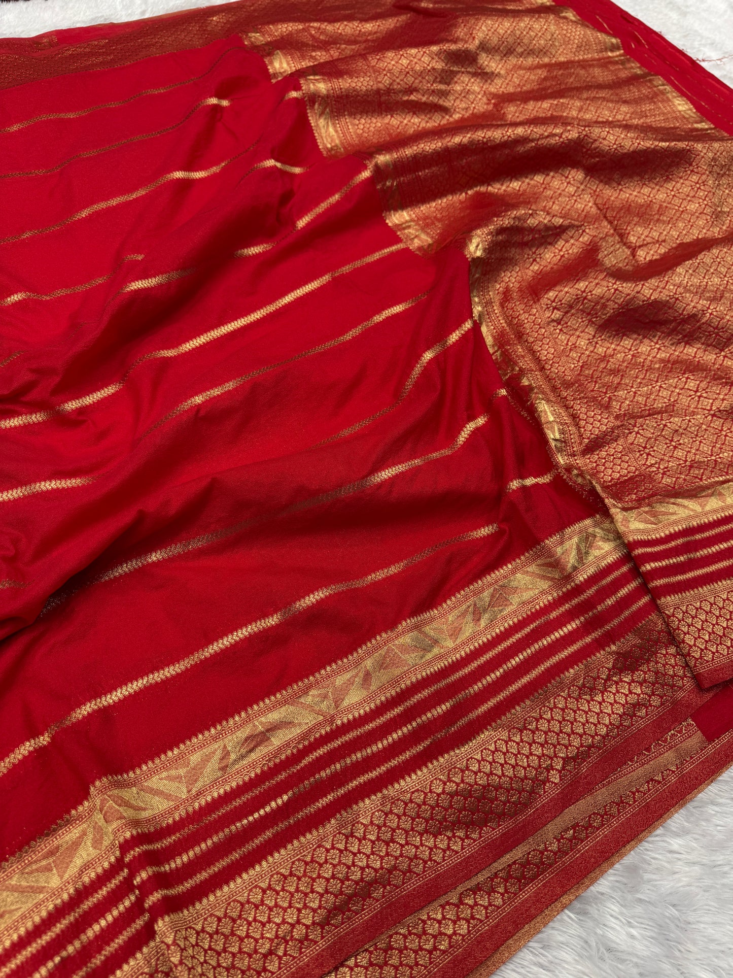 Banarasi soft georgette silk saree