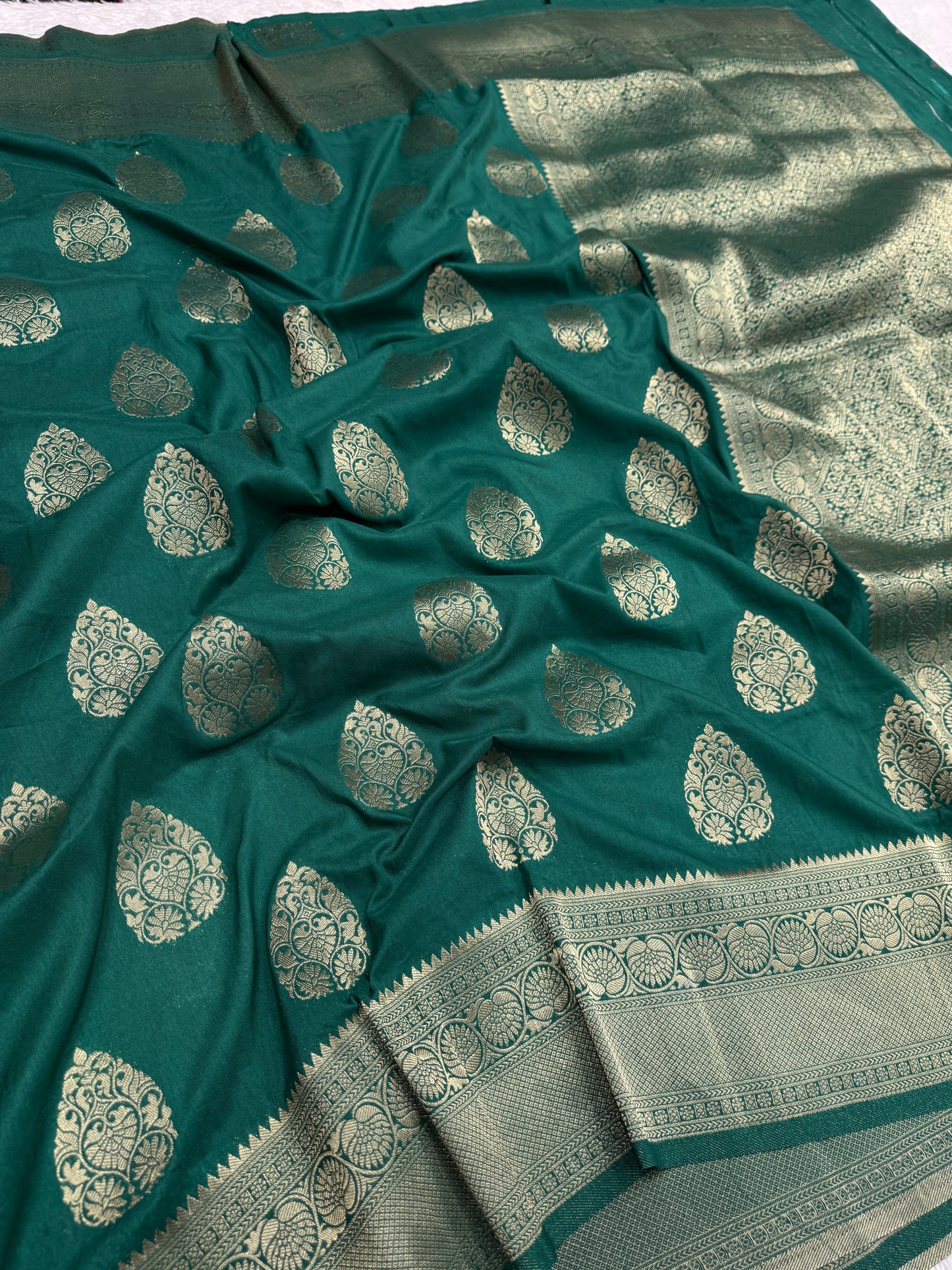 Banarasi georgette silk saree