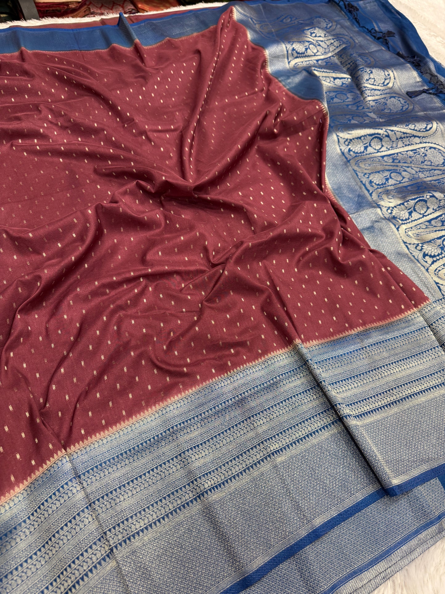 Banarasi georgette silk saree