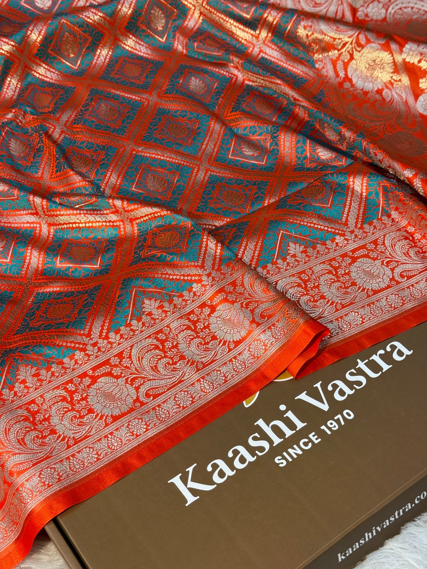 Premium Banarasi Mashru katan silk saree MKMK209