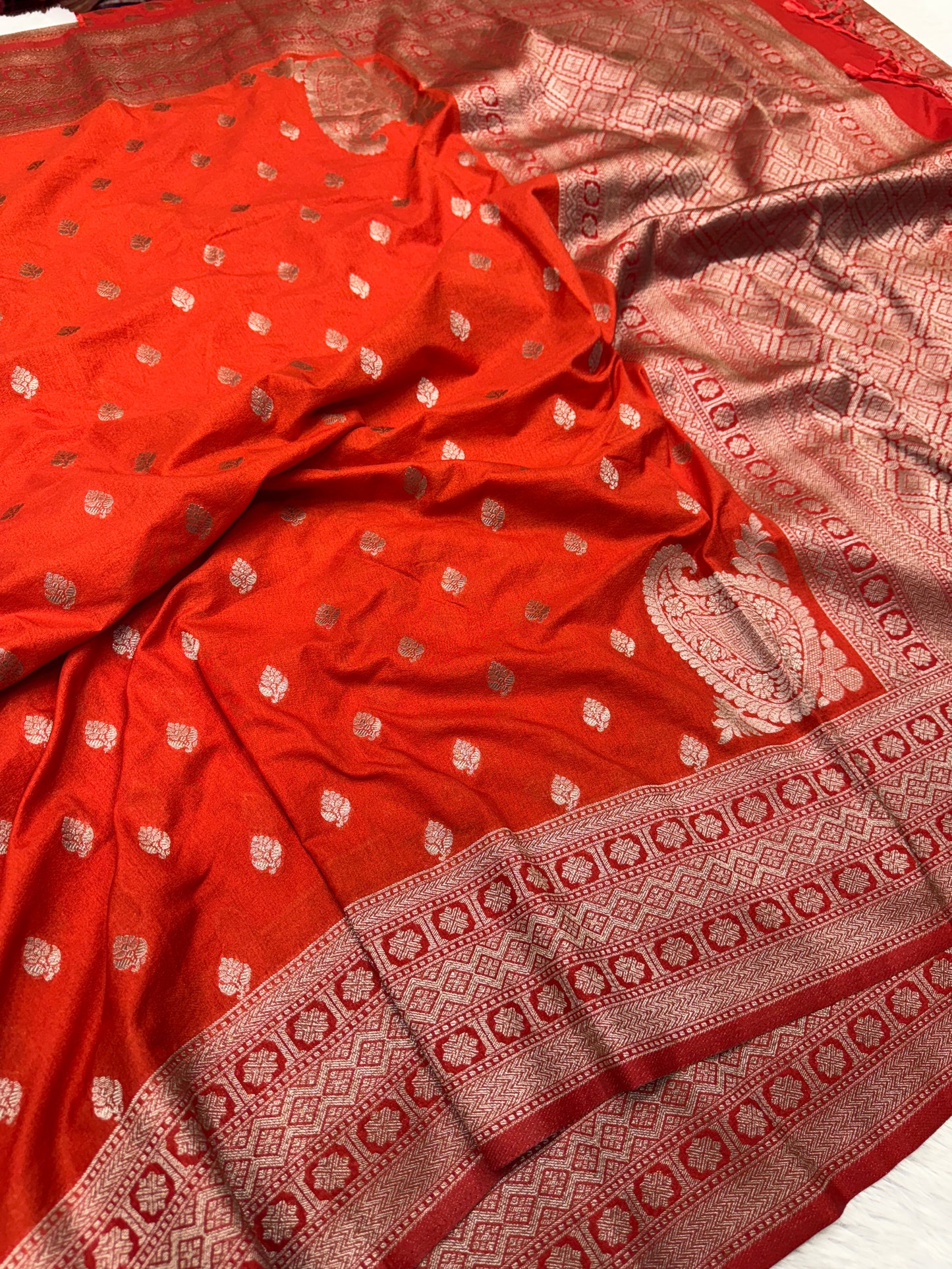 Banarasi soft georgette silk saree