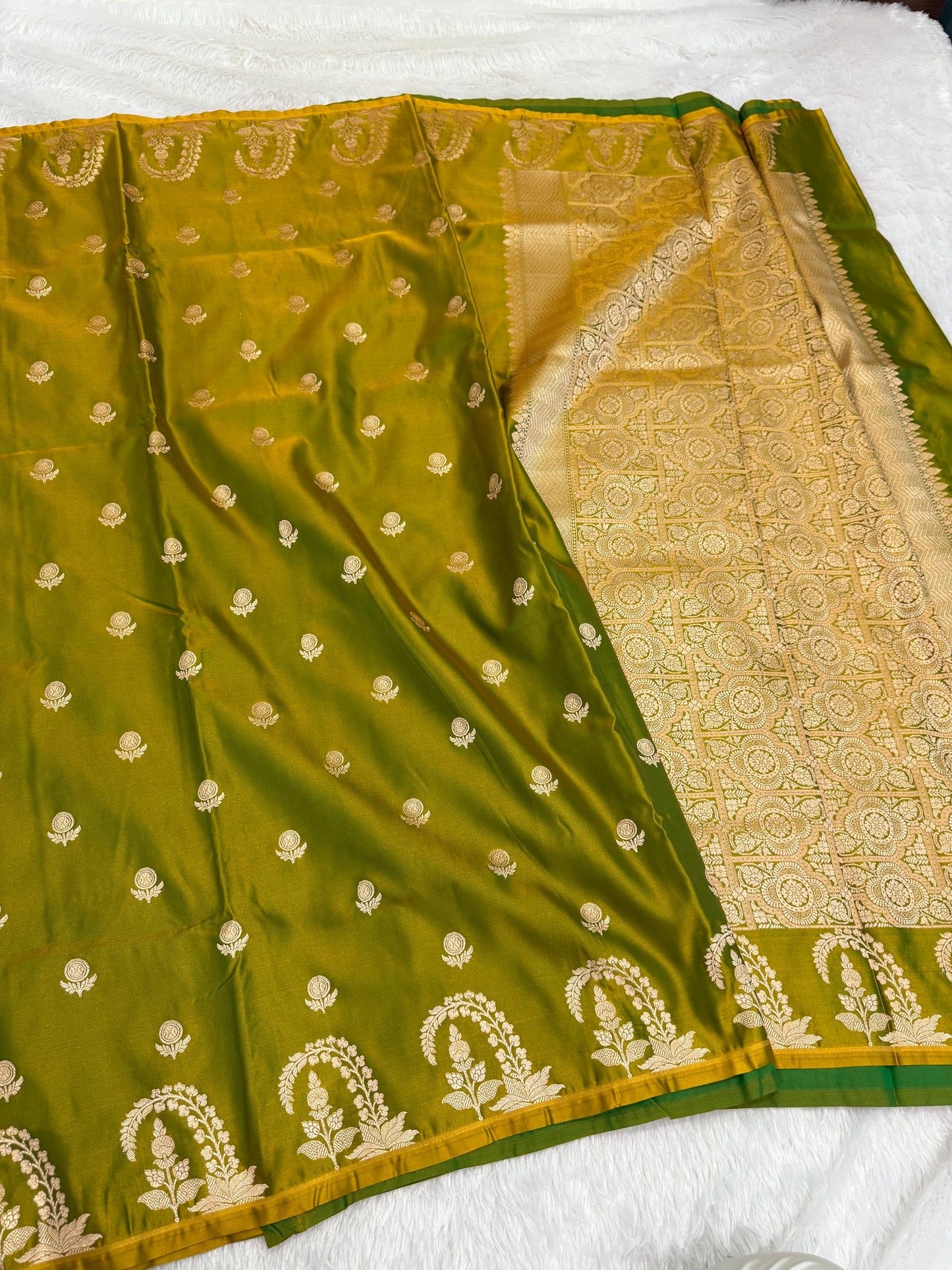 Banarasi Mashru katan silk saree MK145