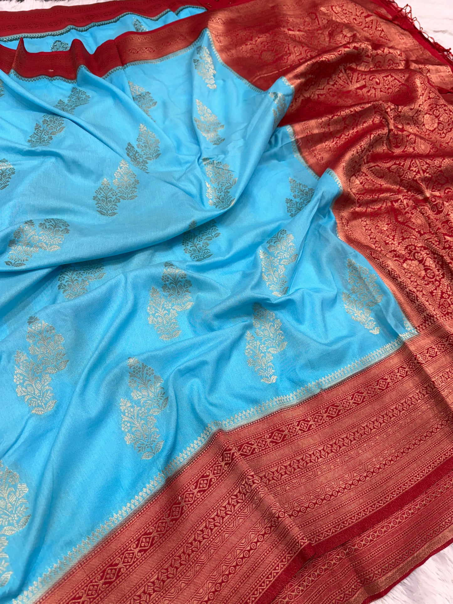 Banarasi georgette silk saree