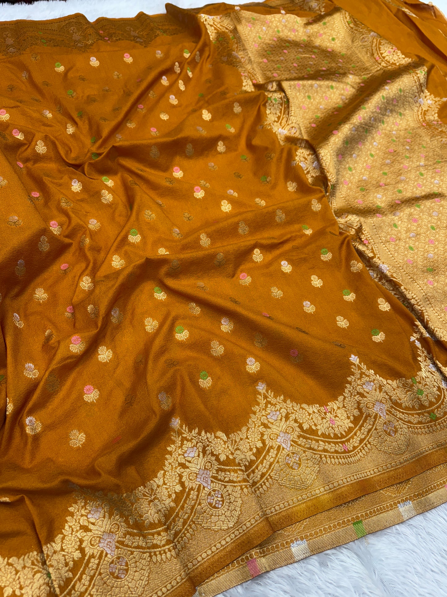 Banarasi georgette silk saree