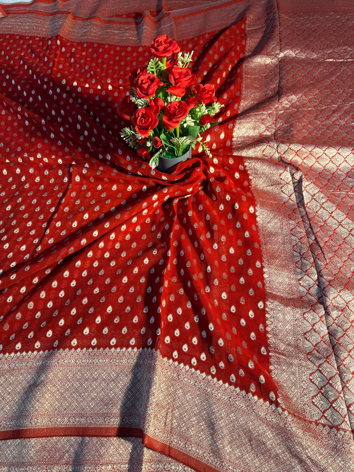 Banarasi pure viscos georgette VG101