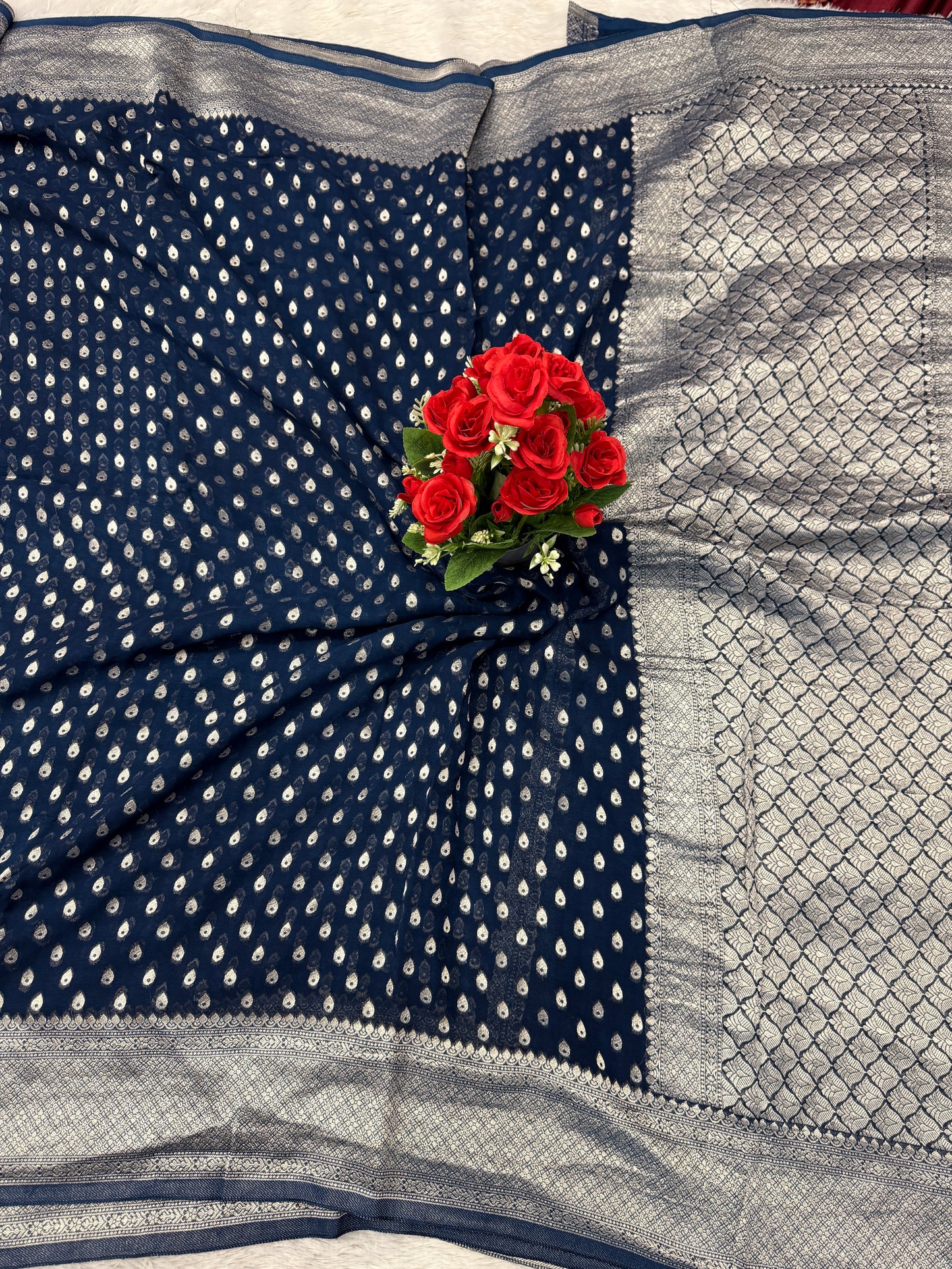 Banarasi pure viscos georgette VG101