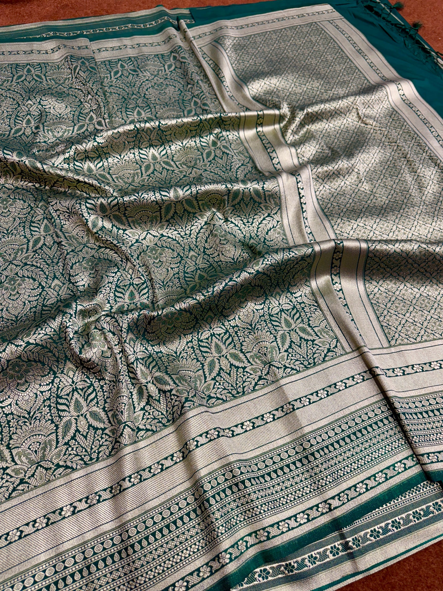 Banarasi katan brocade silk saree BB101