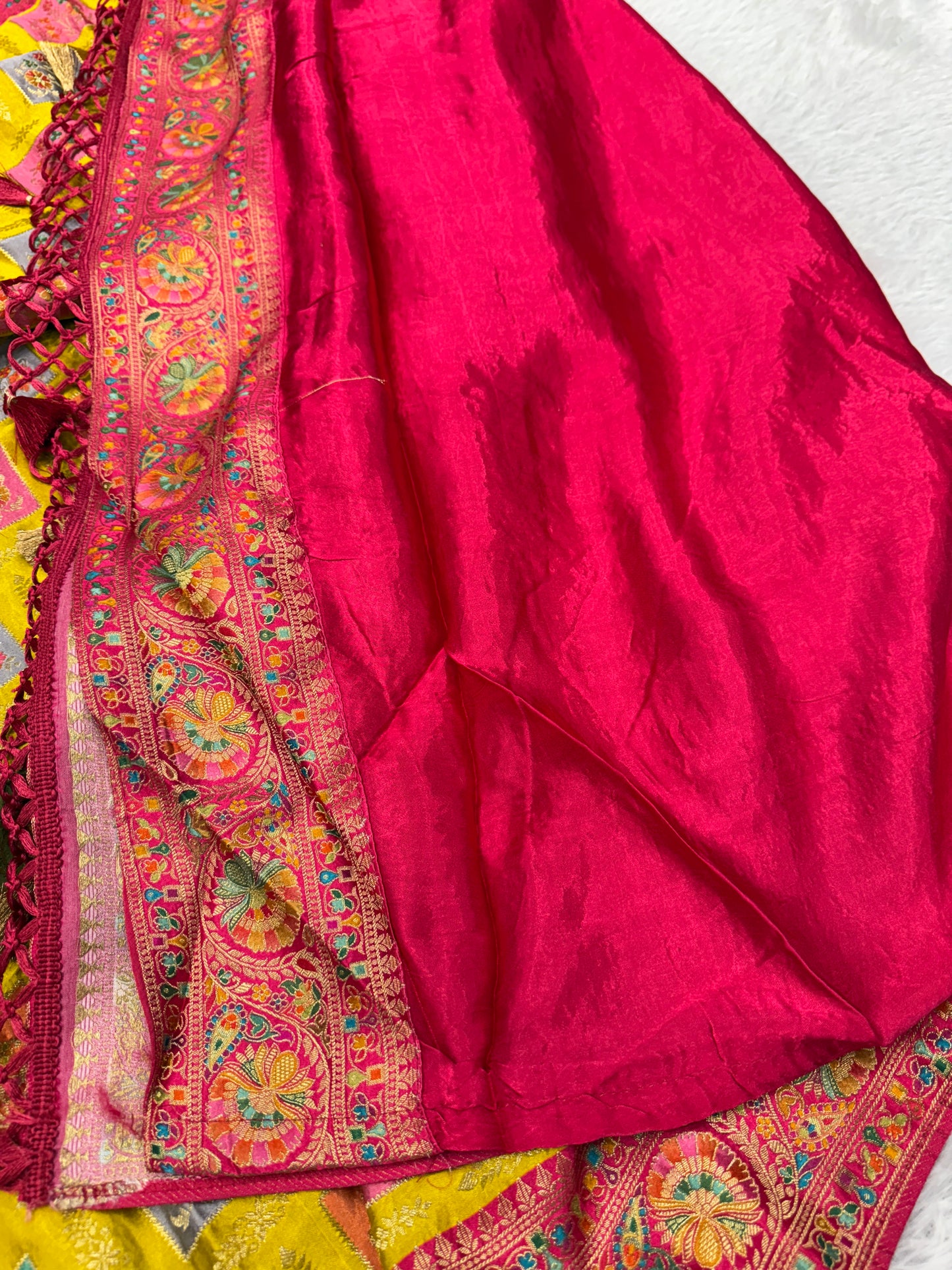 Banarasi pure satin pashmina silk saree DS105