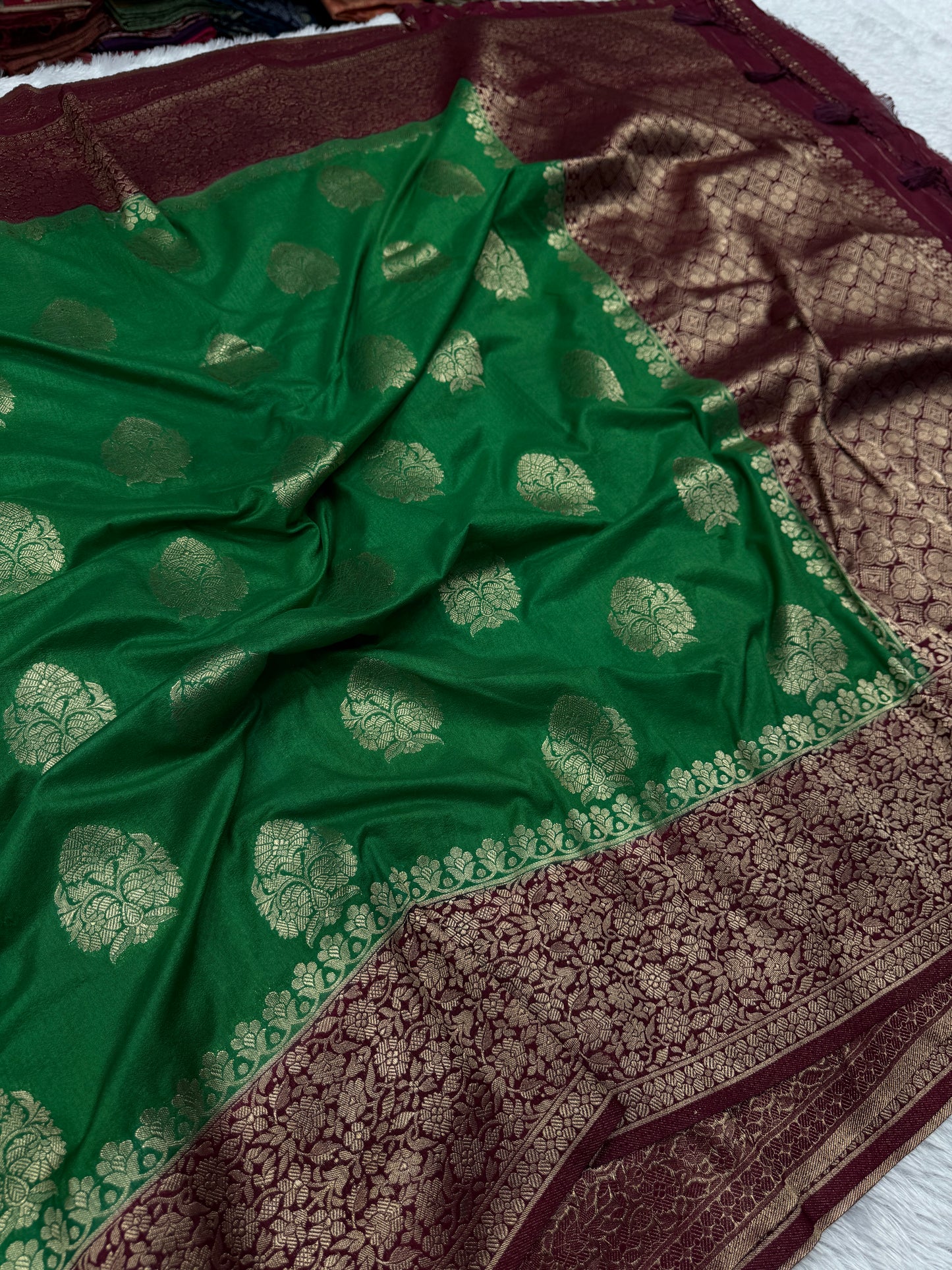 Banarasi georgette silk saree