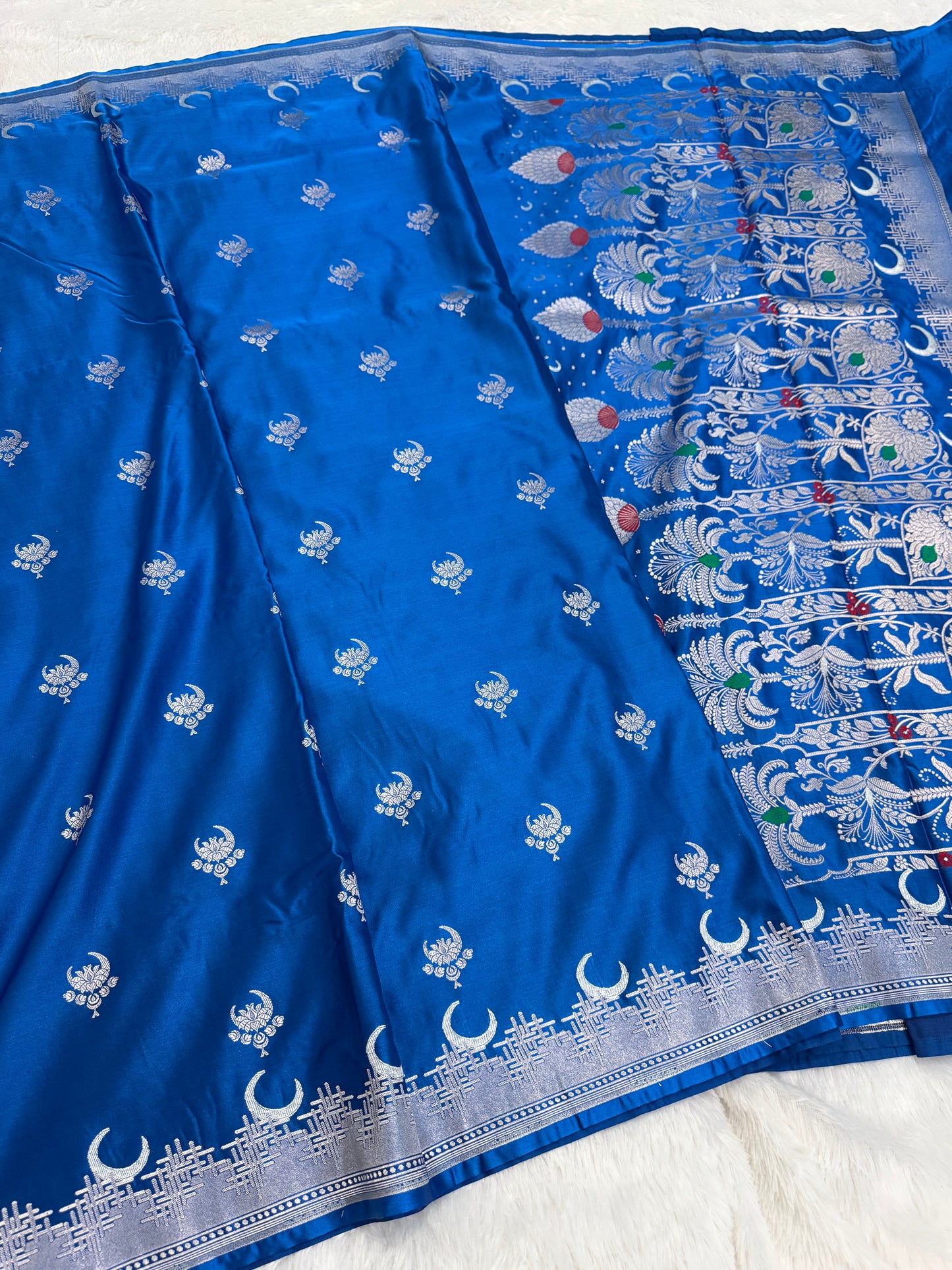 Banarasi mashru katan silk saree MK149