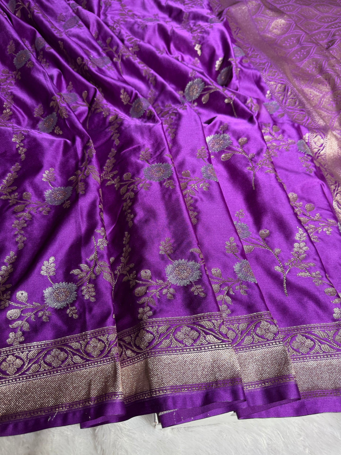 Premium Banarasi Mashru katan silk saree MK174