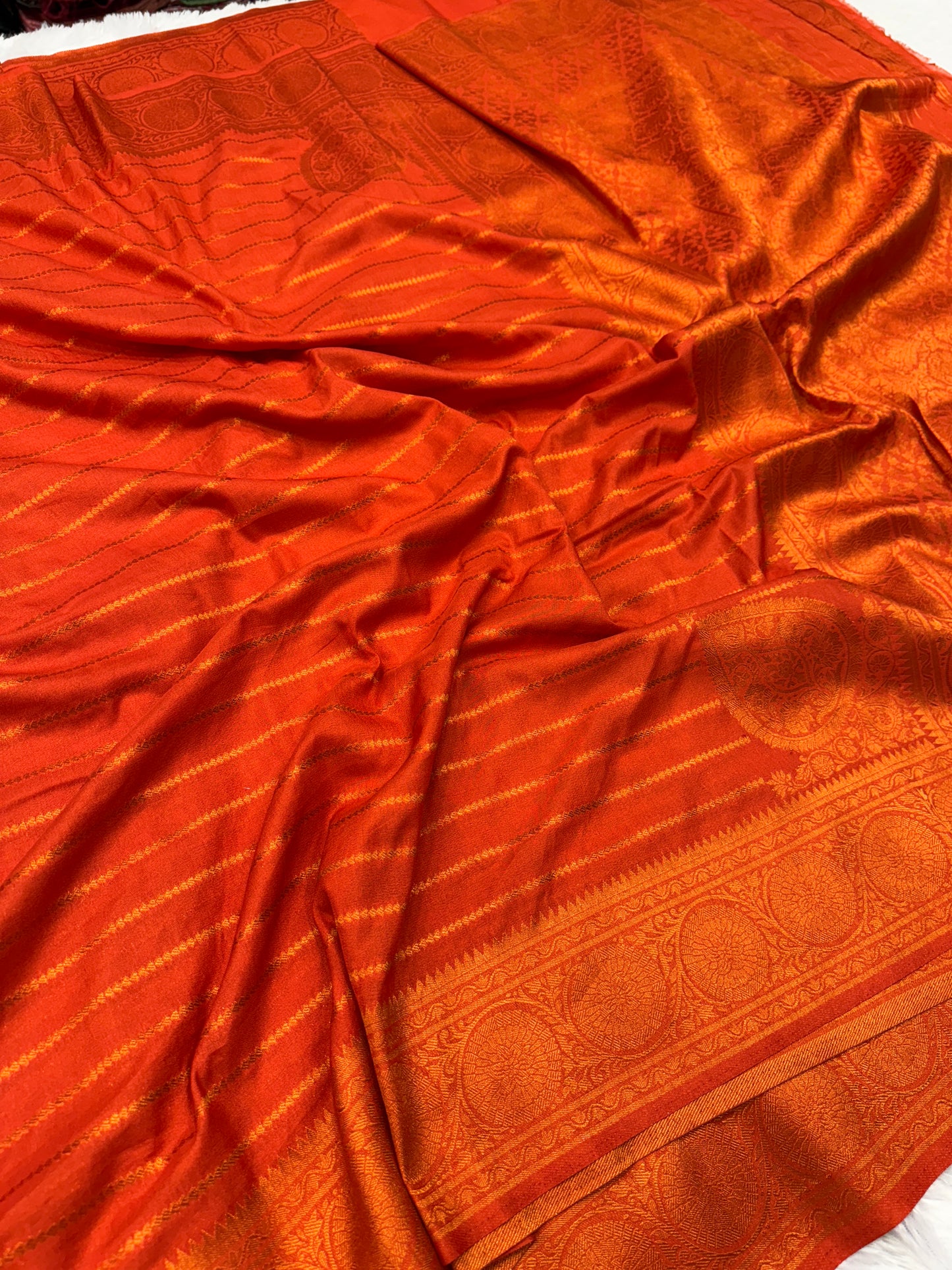 Banarasi soft georgette silk saree