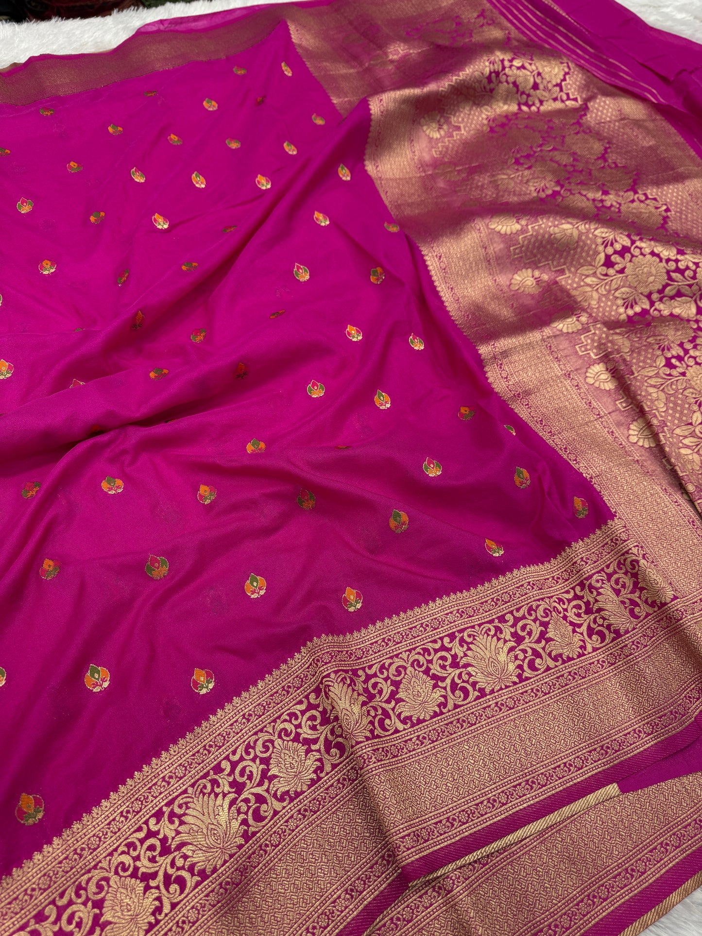 Banarasi georgette silk saree