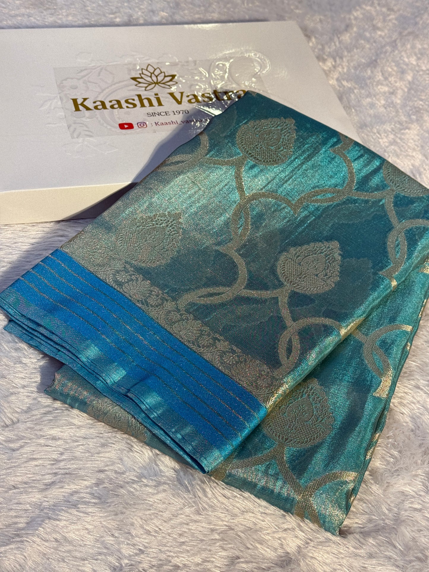 Banarasi tissue silk saree TS109