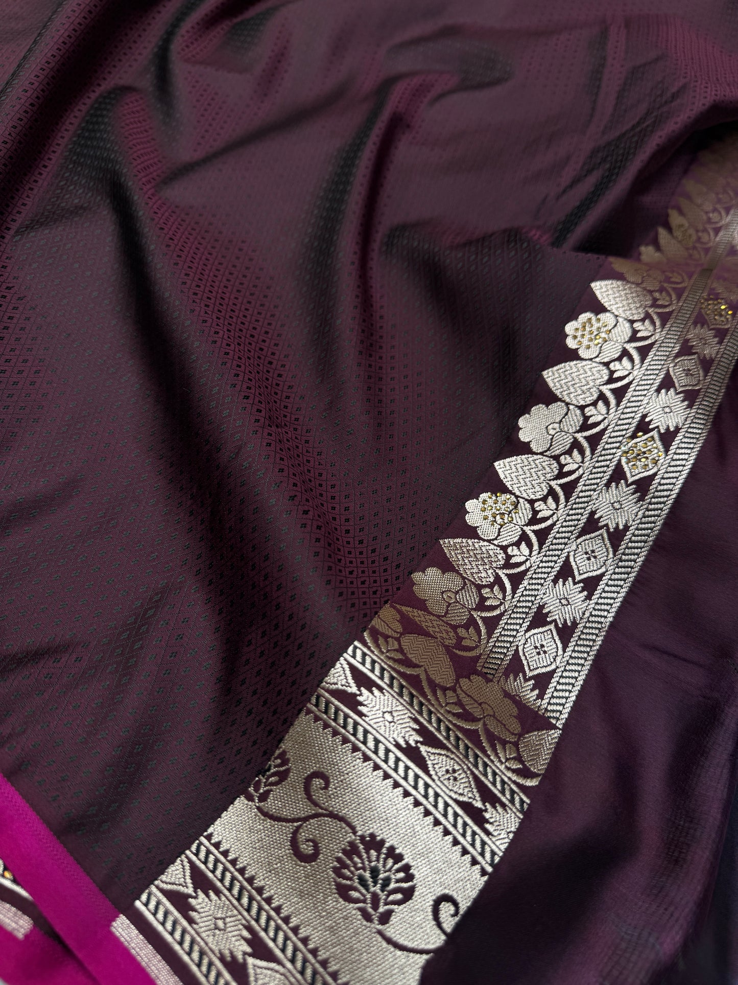 Premium bridal Mashru katan silk saree MK198